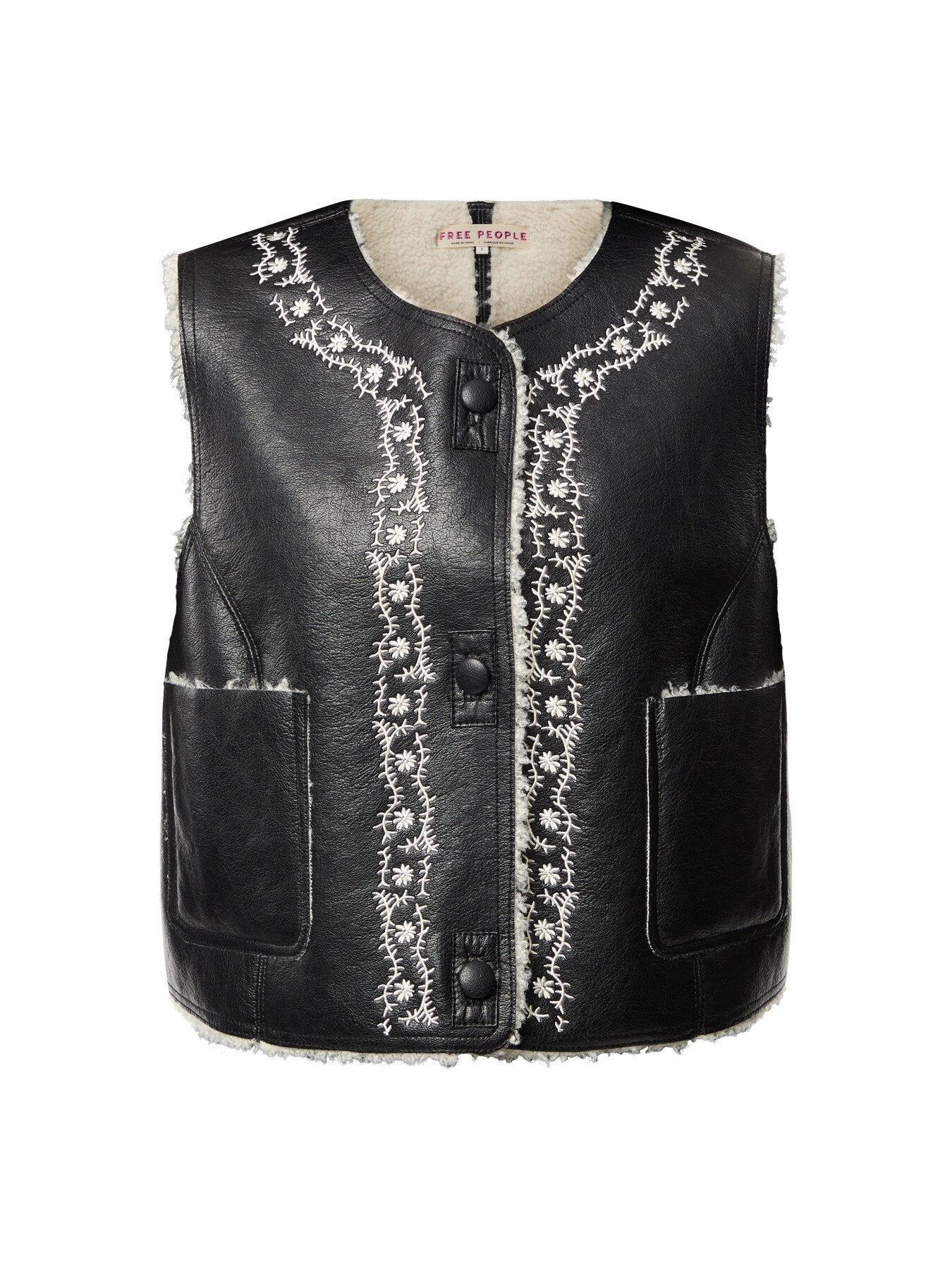 Travelers Leather Vest Top