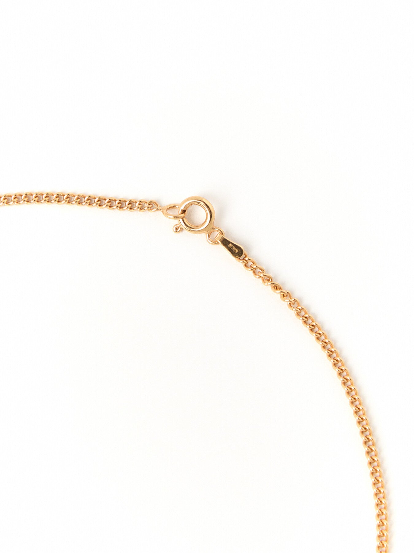 Gold Number 7 Necklace