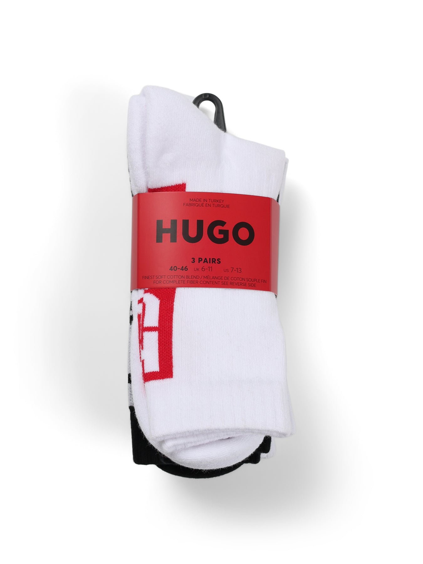 3P QS BACK LABEL Socks