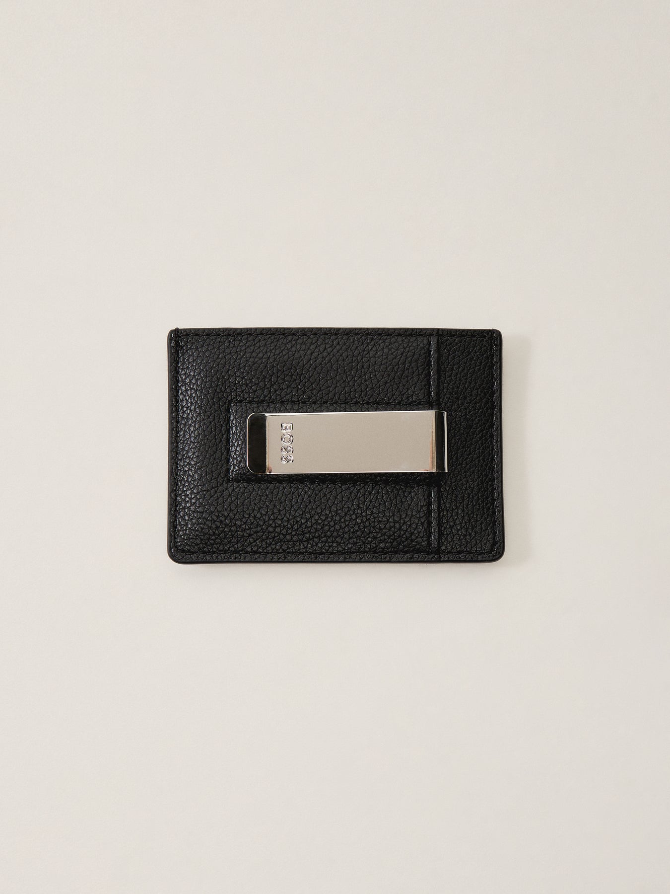 Ray Card Holder Black with Money Clip