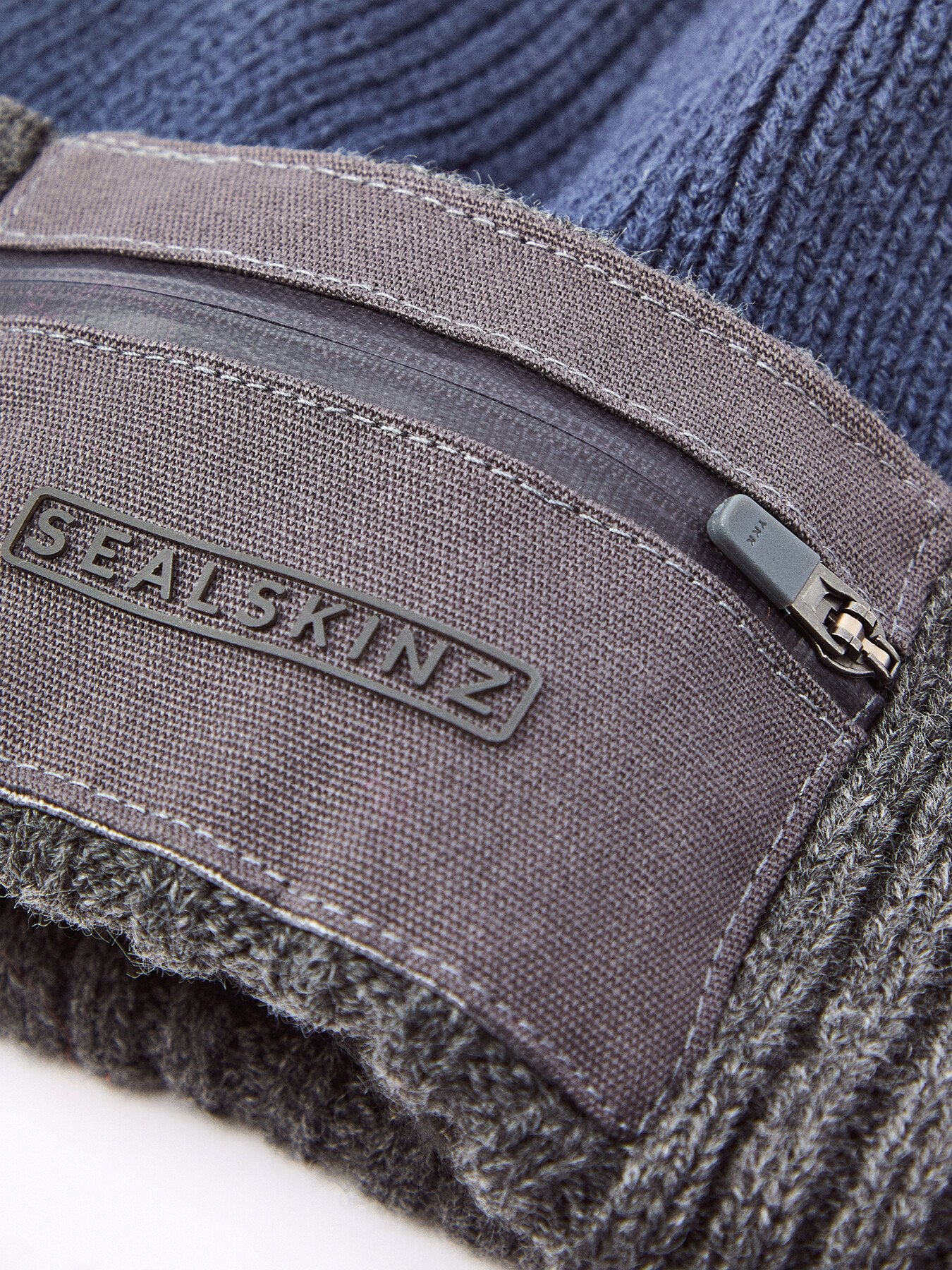 Colby Waterproof Zipped Pocket Knitted Beanie