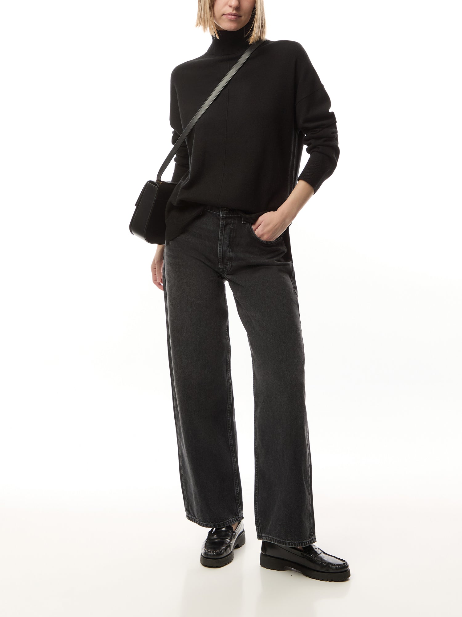 Relaxed Roll Neck
