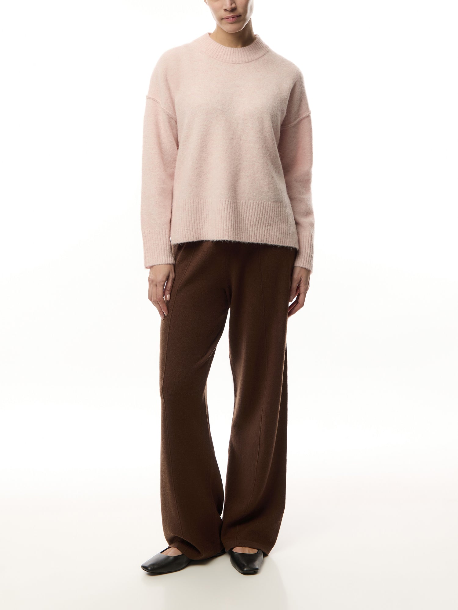 Wide Leg Track Pants