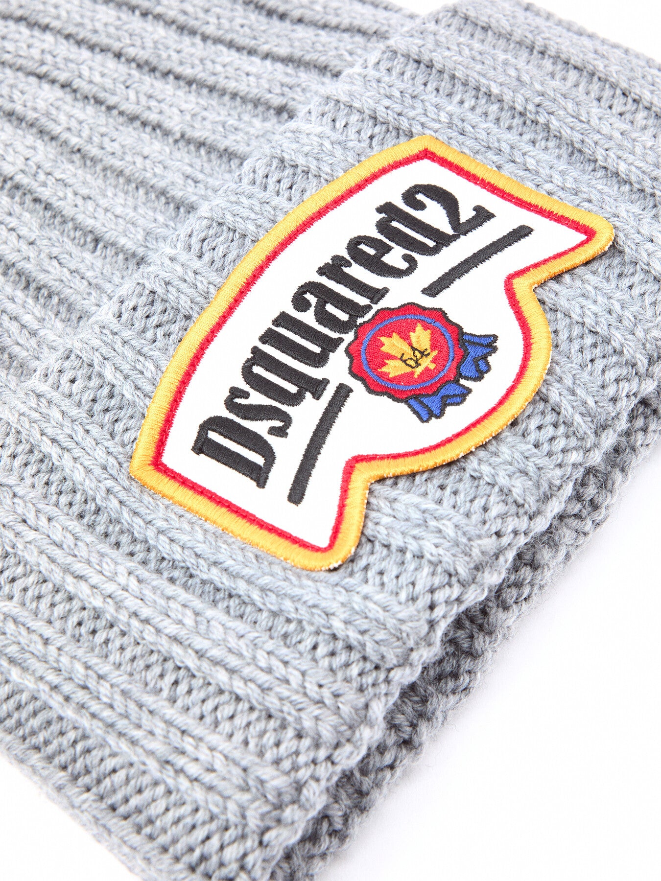 Spellout Logo Knitted Beanie Hat