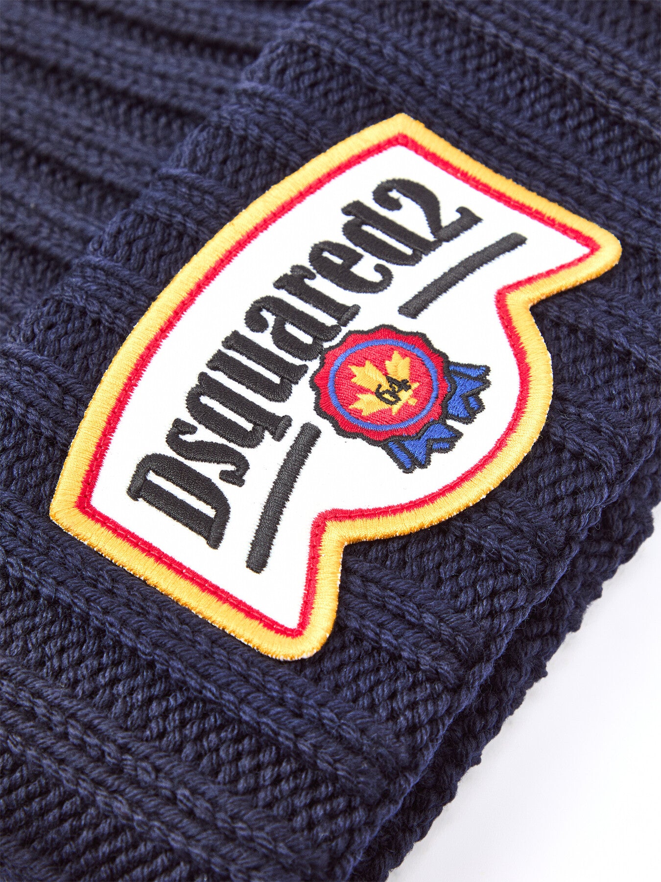 Spellout Logo Knitted Beanie Hat