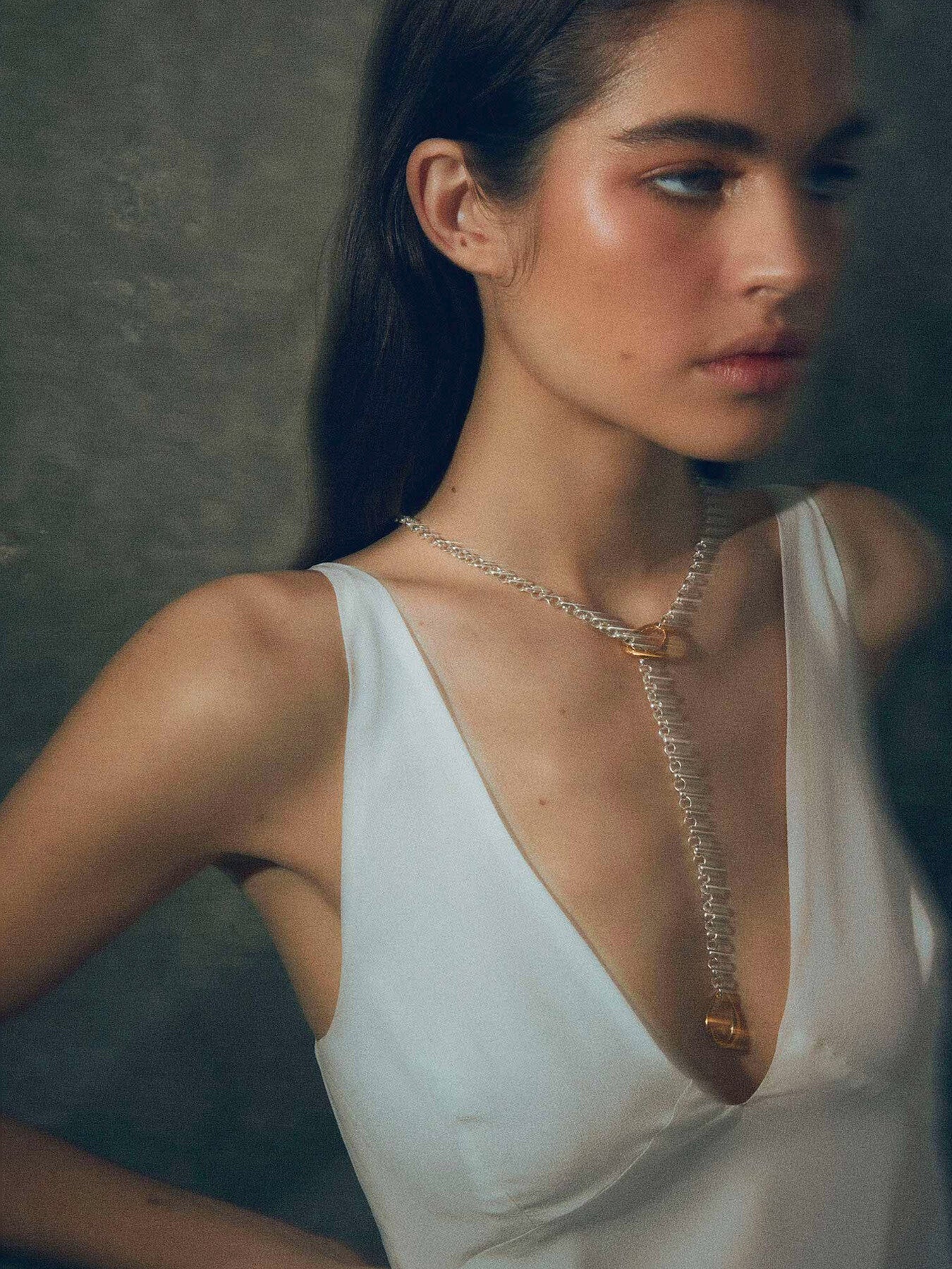 Meridien Lariat Necklace