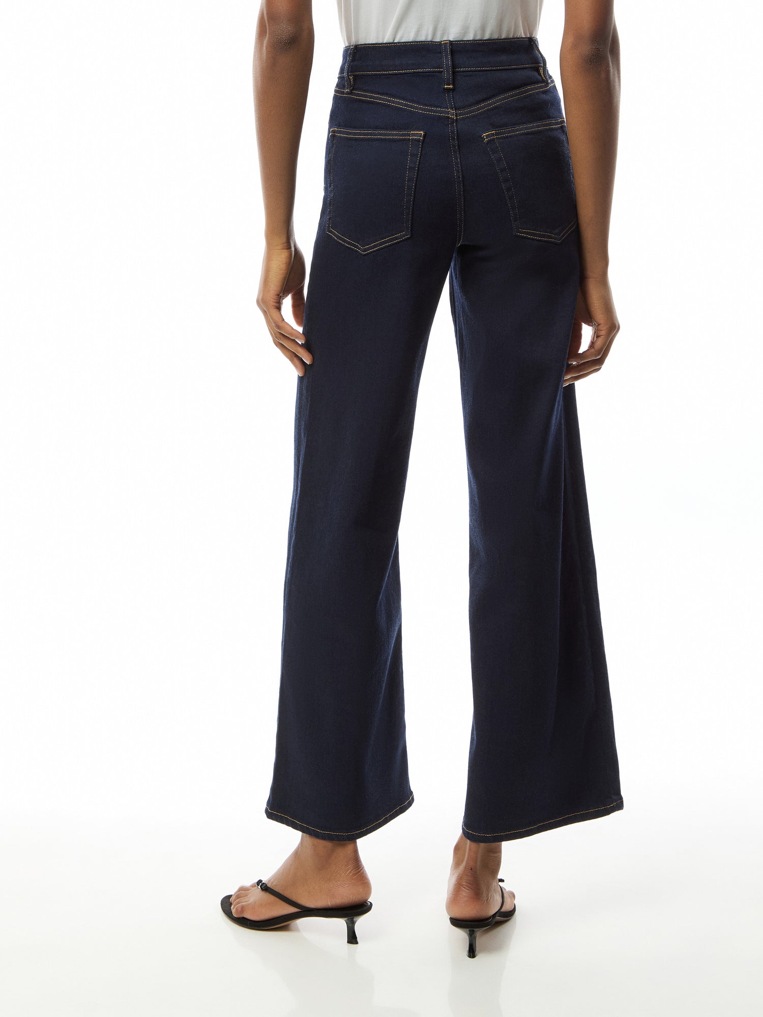 Le Slim Palazzo Jeans