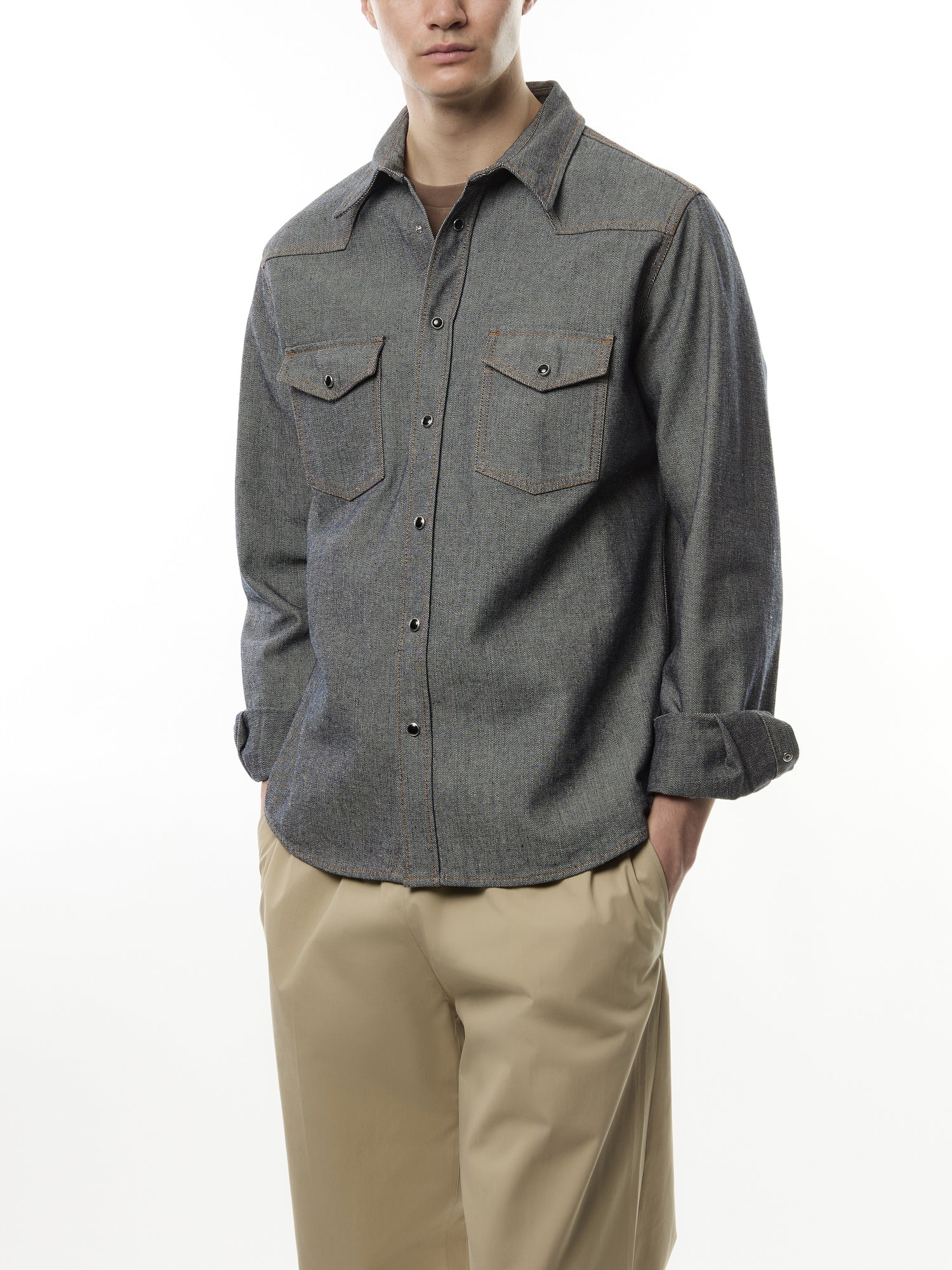 Two Pocket Denim Shirt