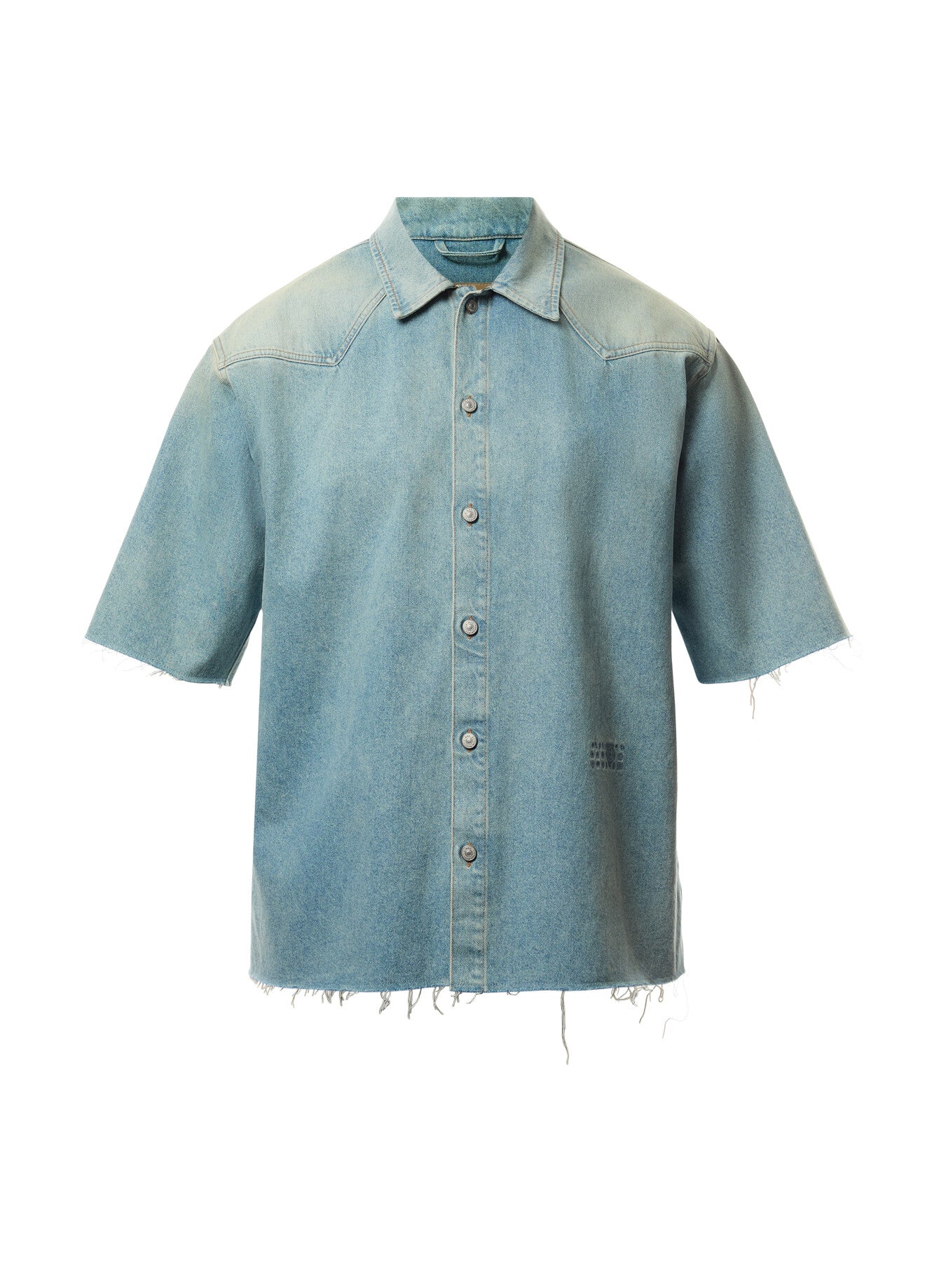 Washed Denim Cowboy SS Shirt