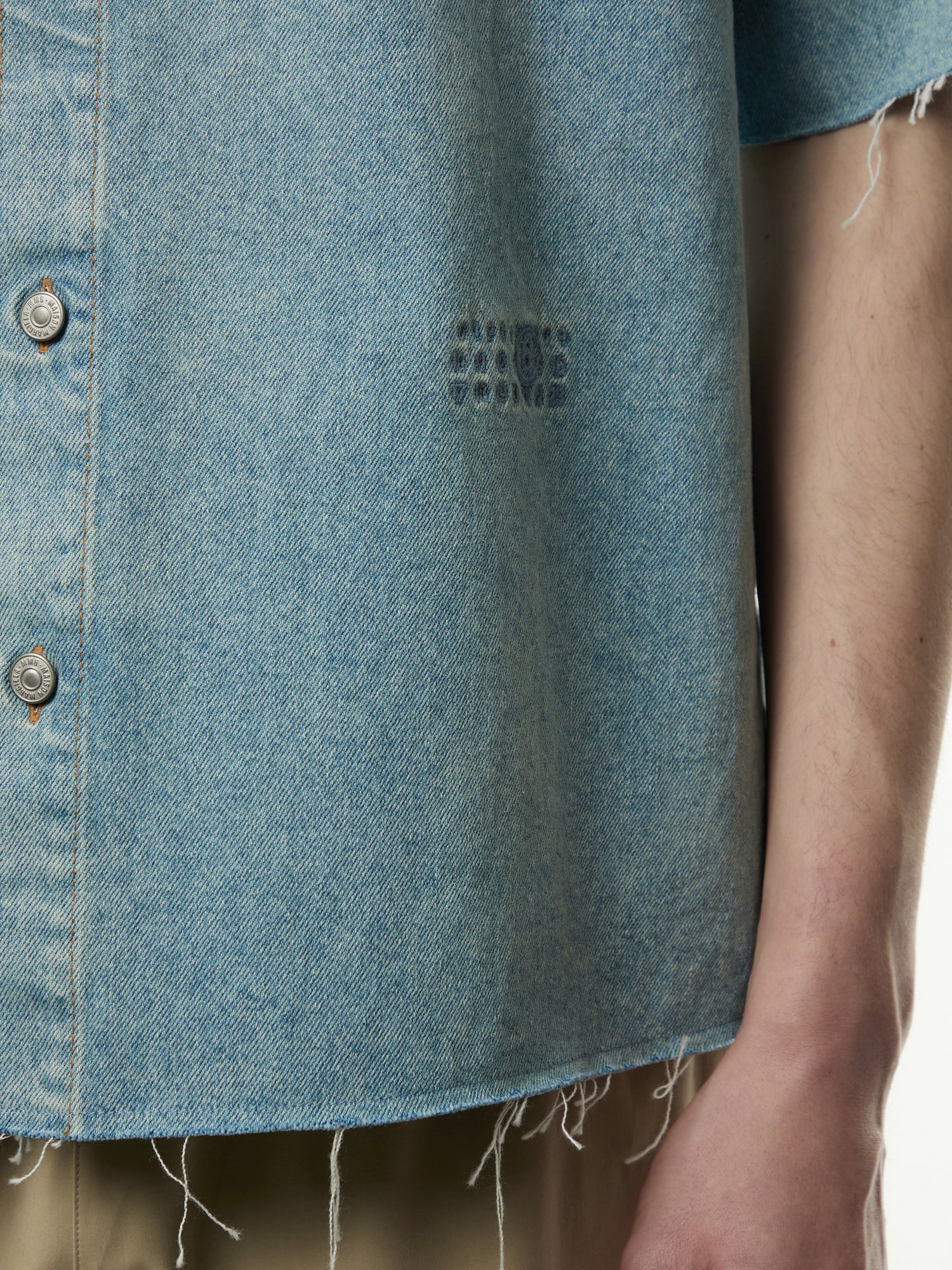 Washed Denim Cowboy SS Shirt