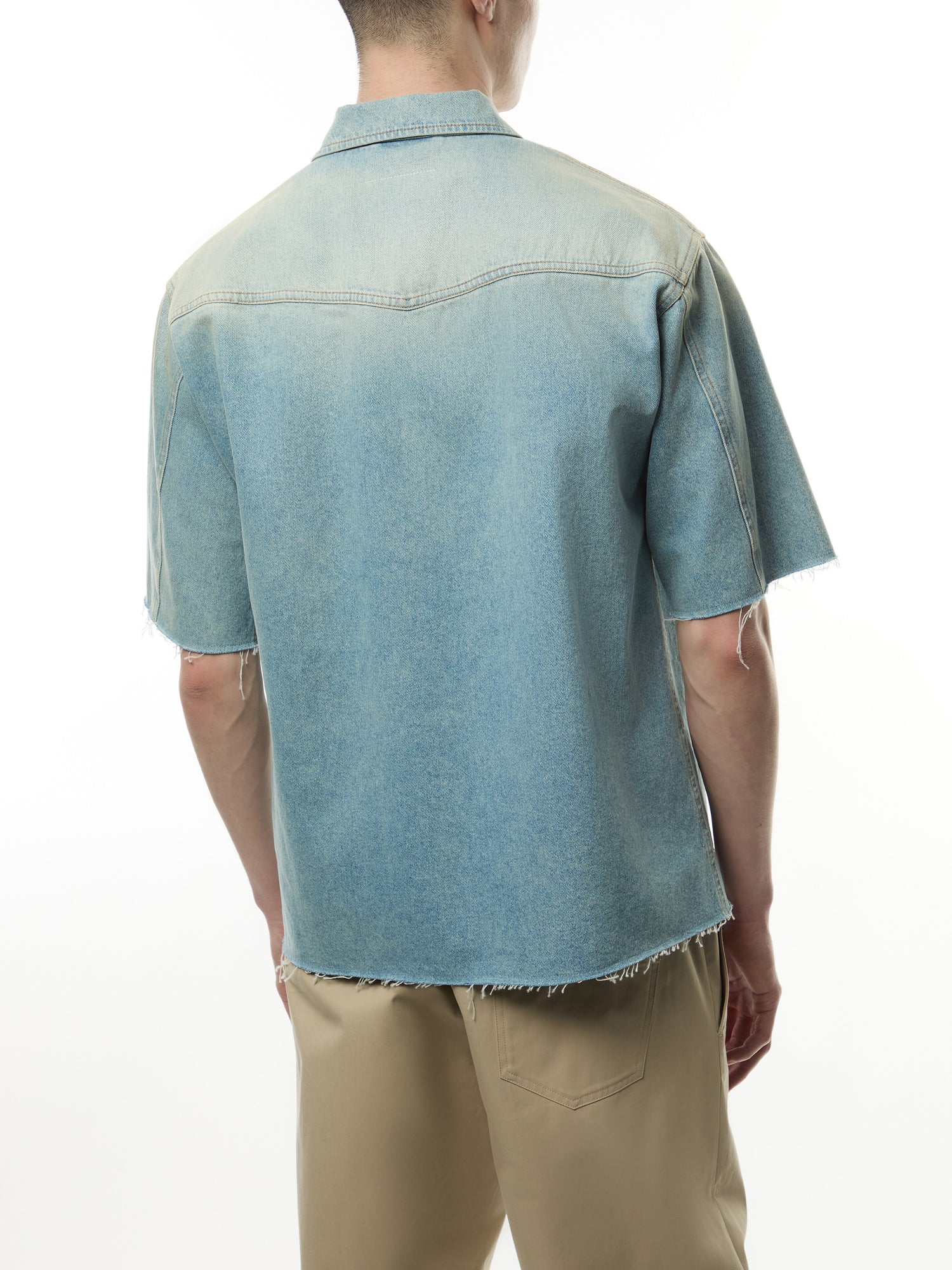 Washed Denim Cowboy SS Shirt