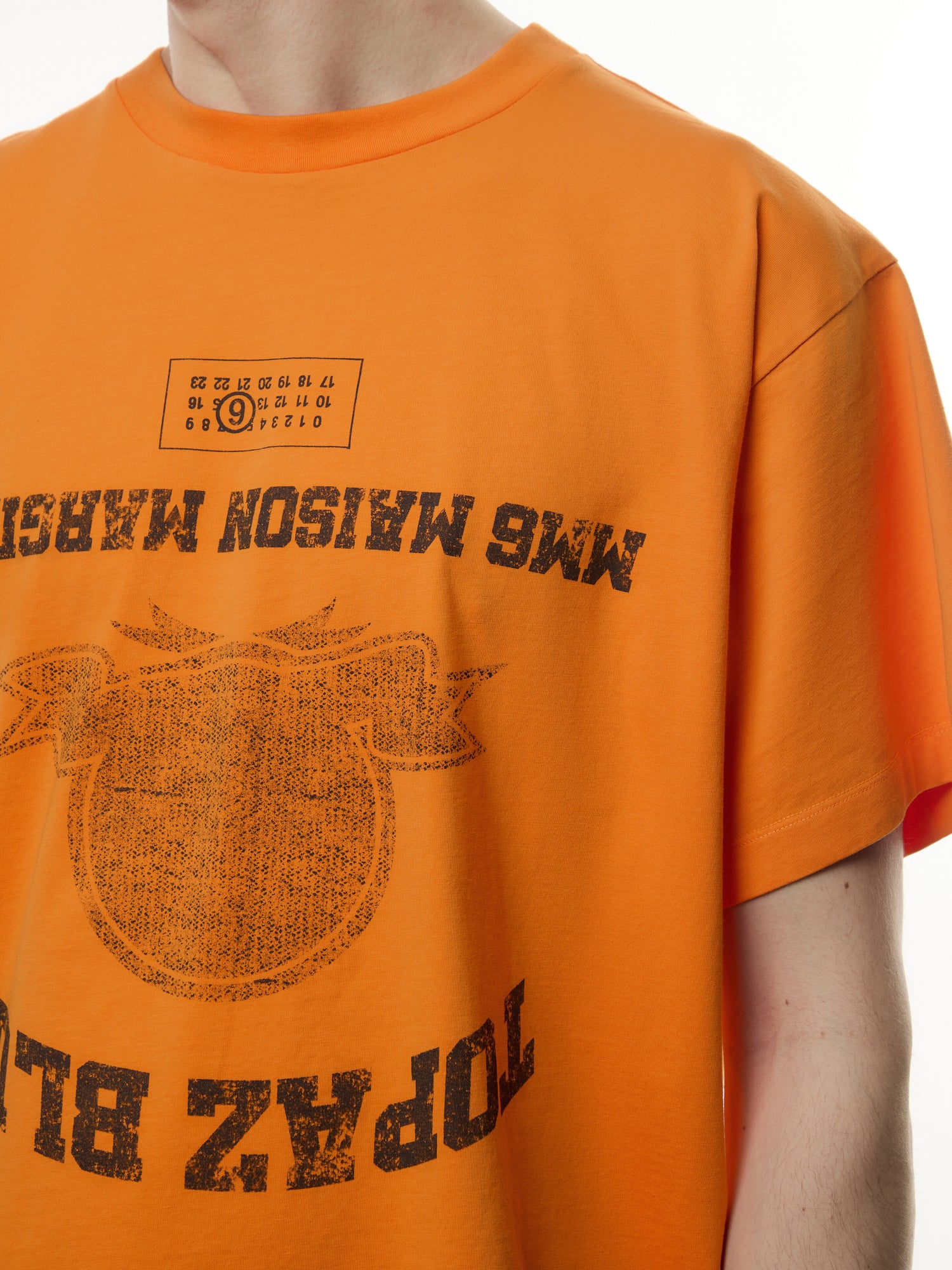 Topaz Orange College T shirt