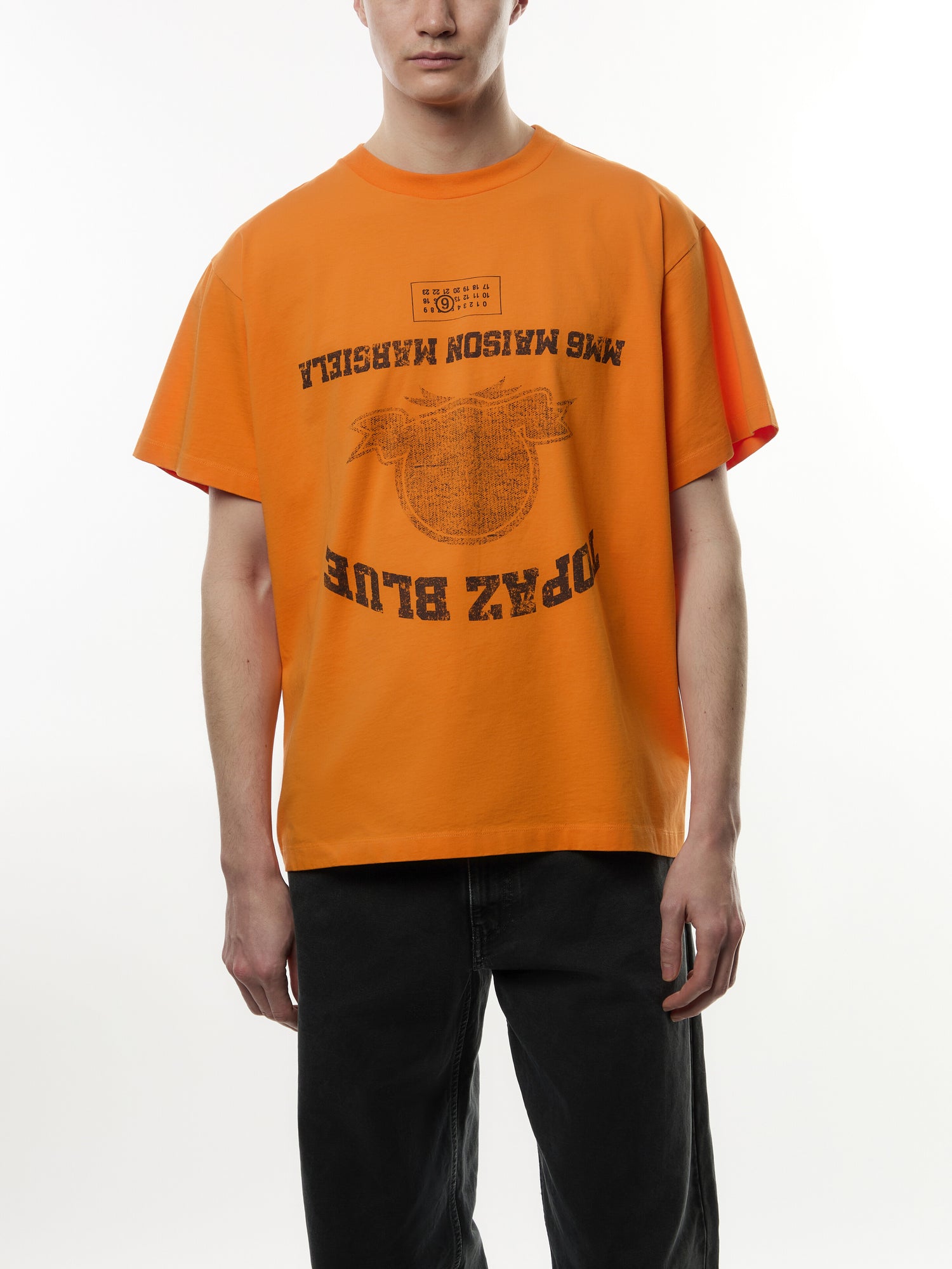 Topaz Orange College T shirt