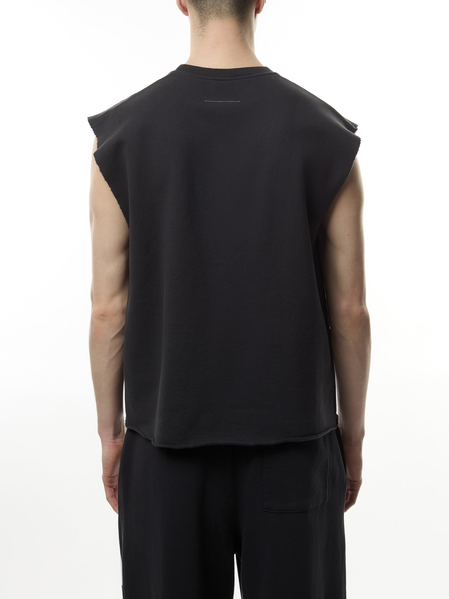 Tassle Sleeveless Sweatshirt
