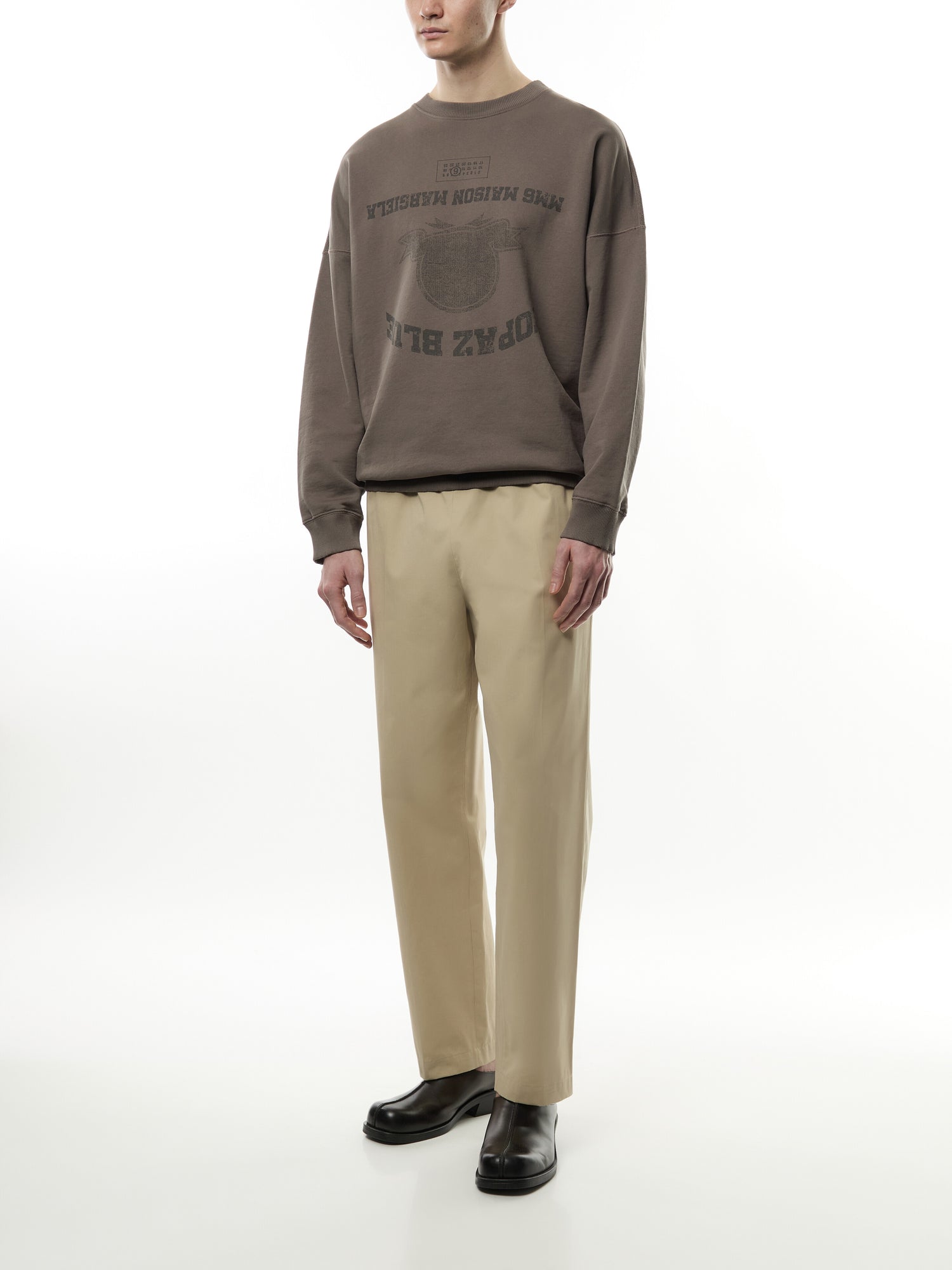 Topaz Blue College Sweatshirt