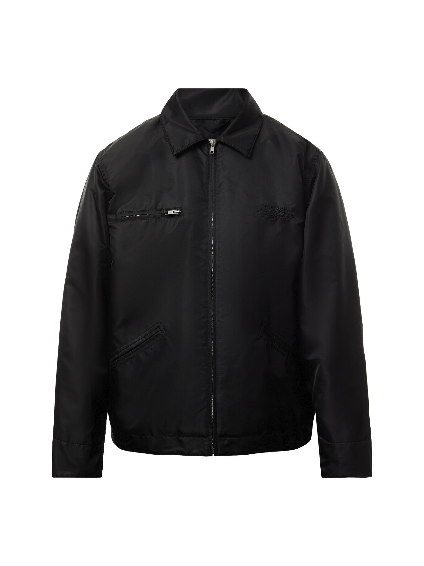 Nylon Zip Flight Jacket