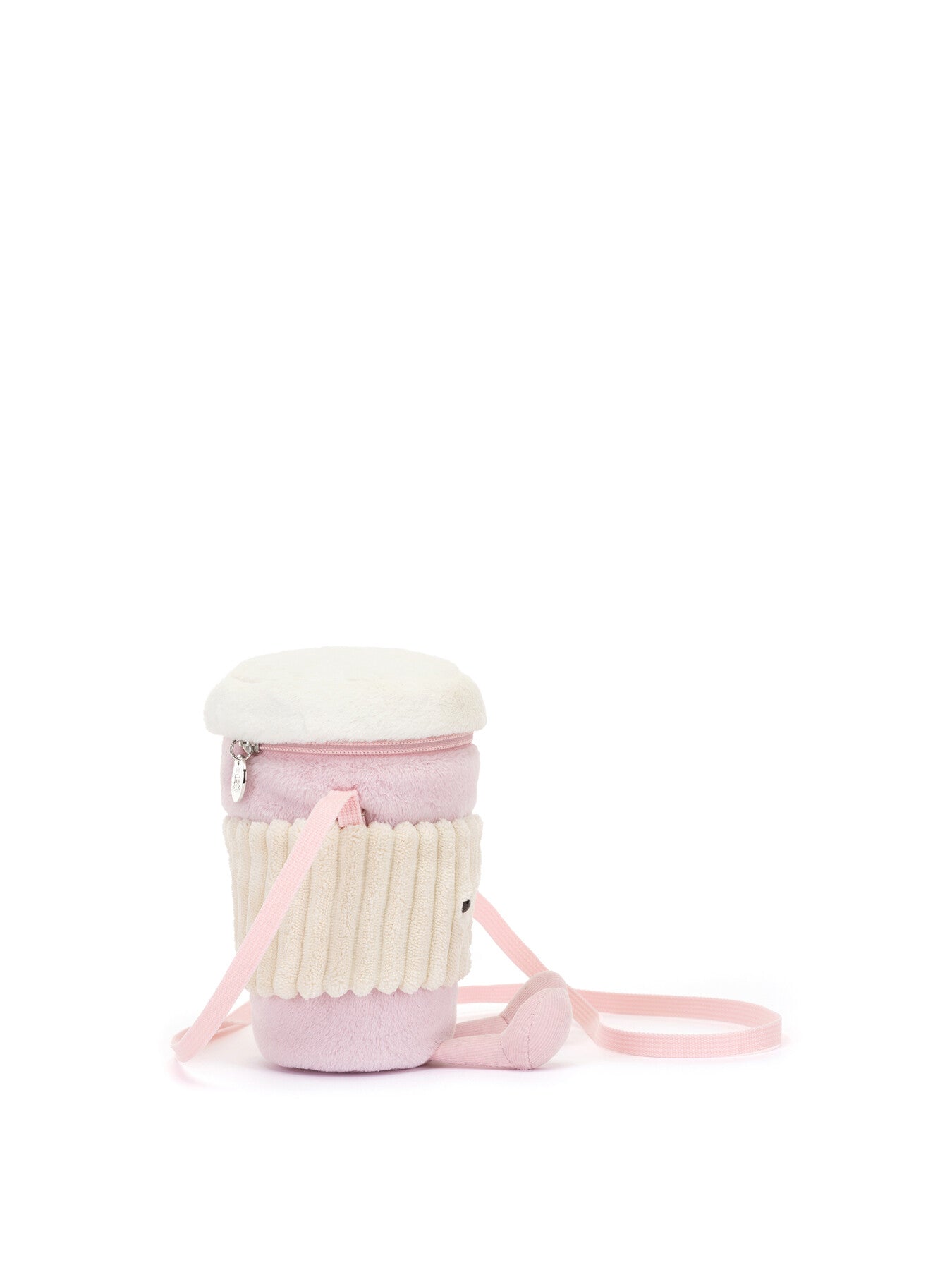 Amuseables Coffee-To-Go Pink Bag