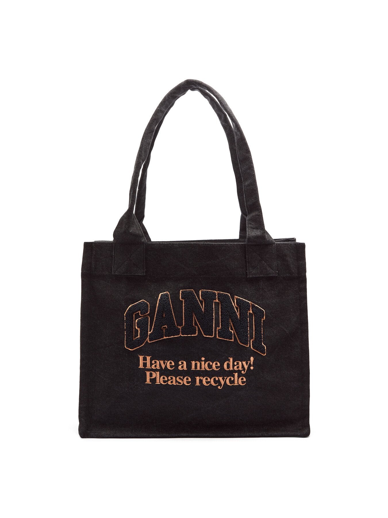 Large Easy Shopper Denim Tote Bag