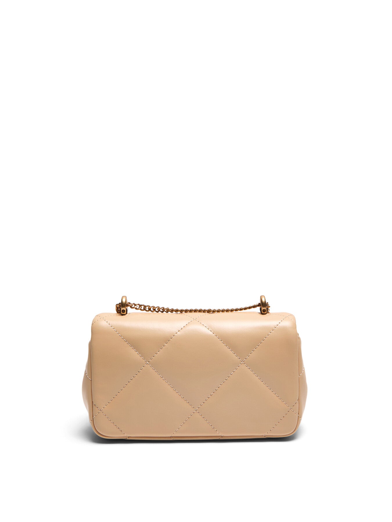 Kira Diamond Quilt Pave Mini Flap Bag