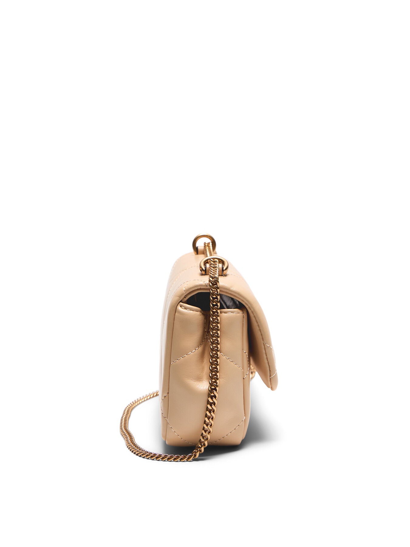 Kira Diamond Quilt Pave Mini Flap Bag