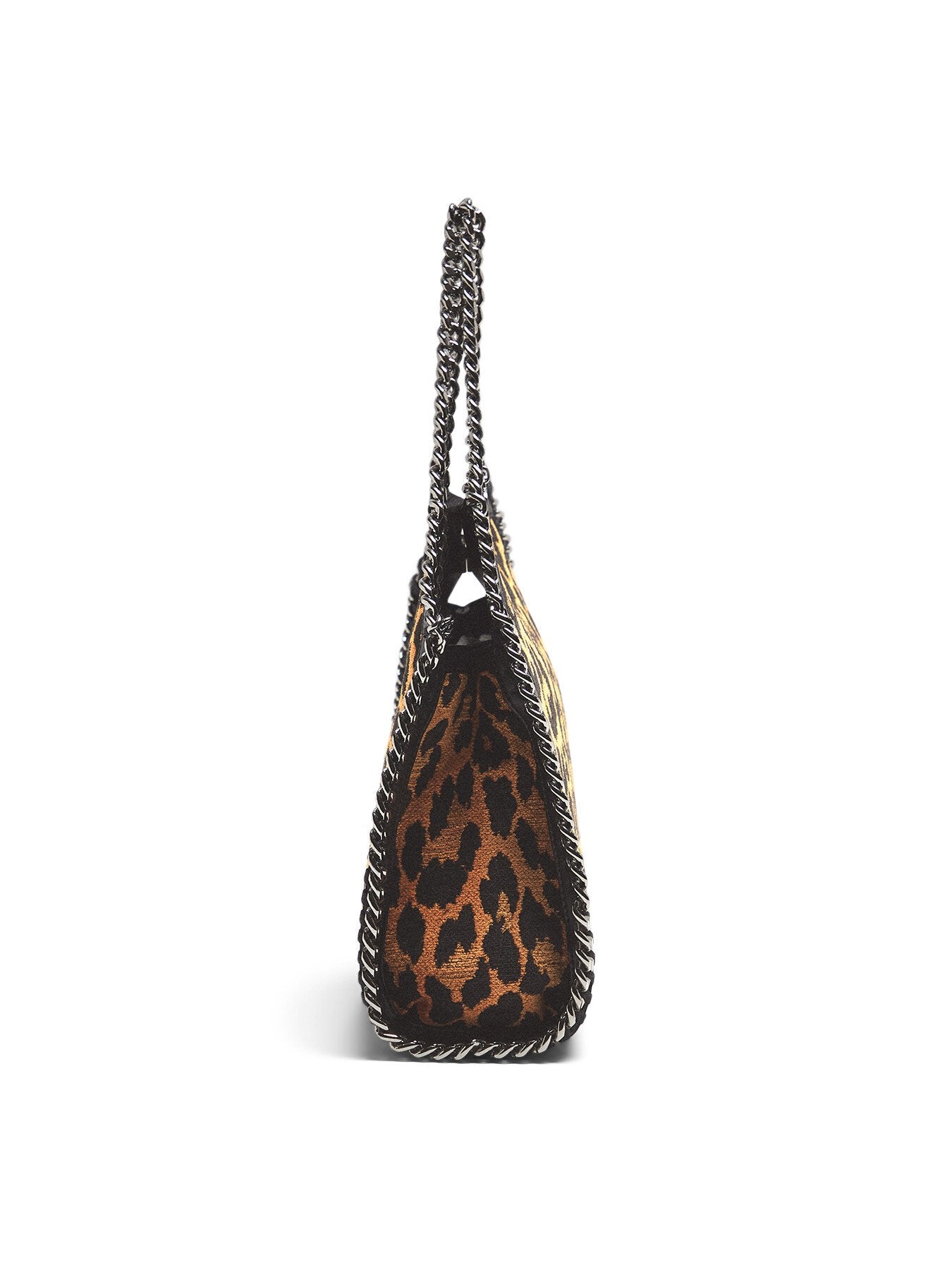 Leopard Falabella Mini Tote Bag