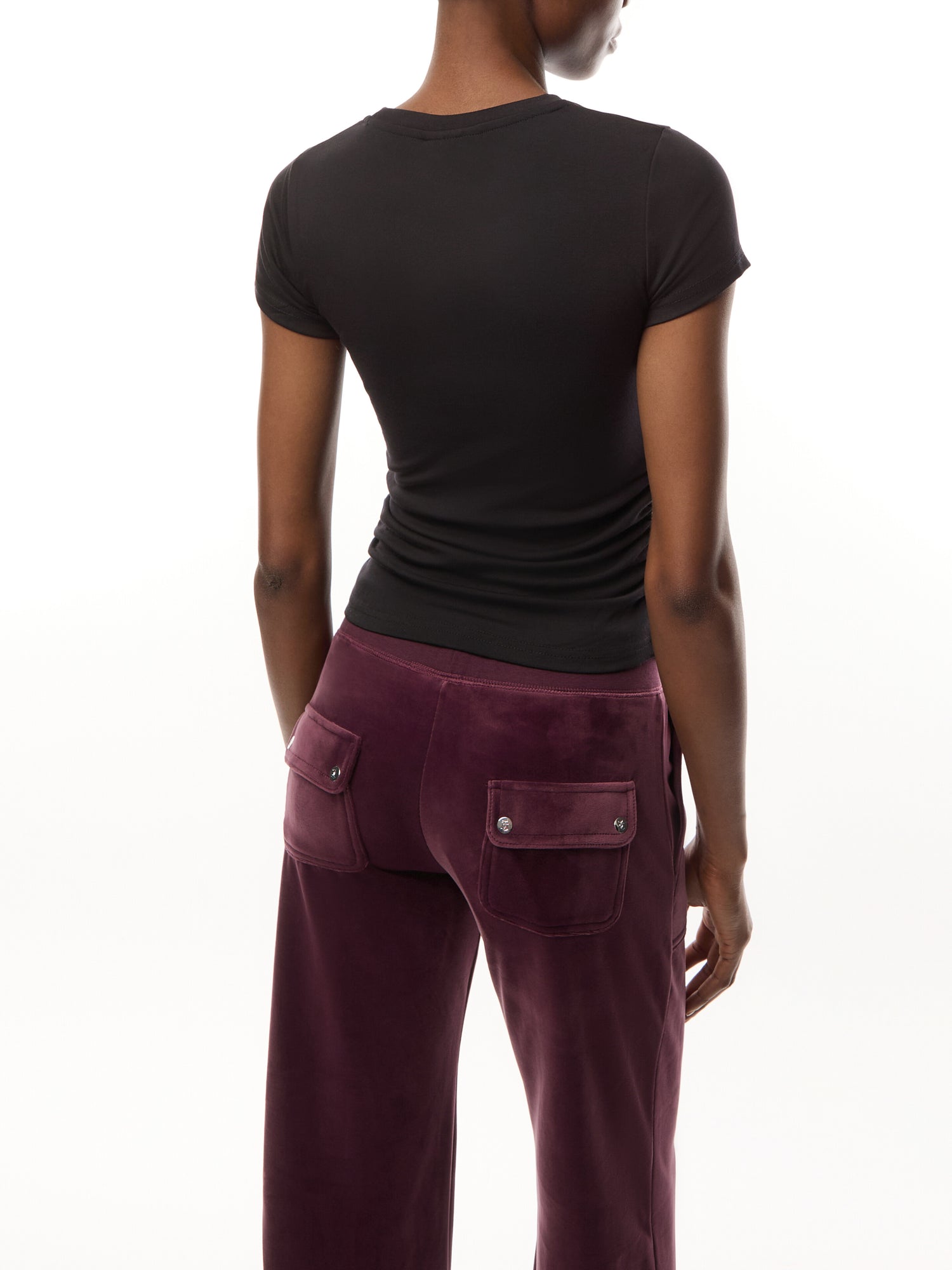 Dot Ruched Tee