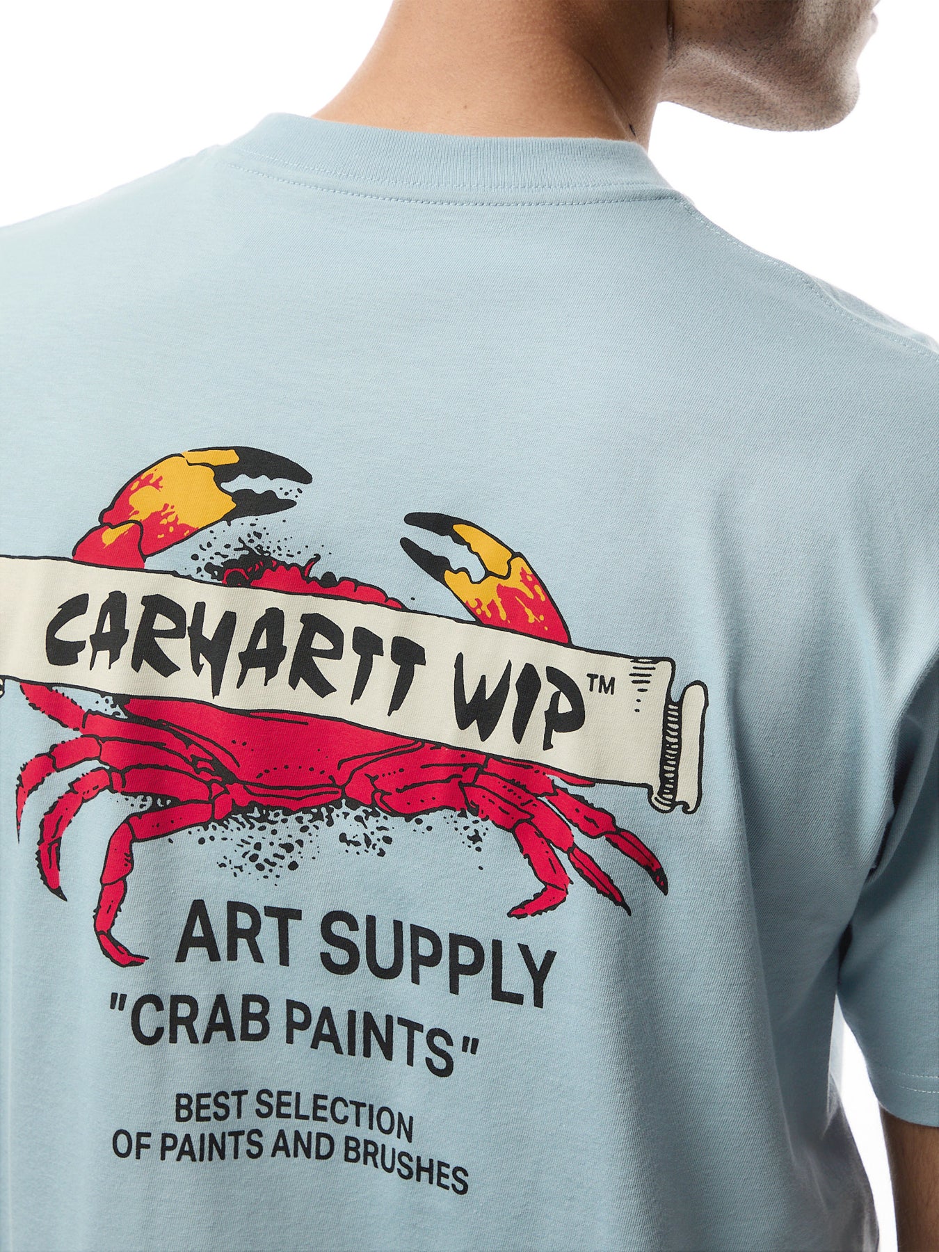 Crab Paint Short Sleeve T-Shirt