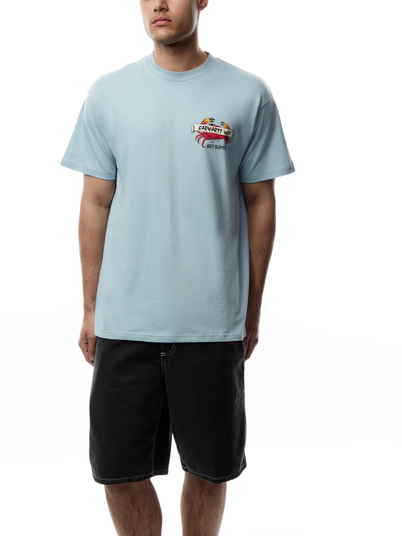 Crab Paint Short Sleeve T-Shirt