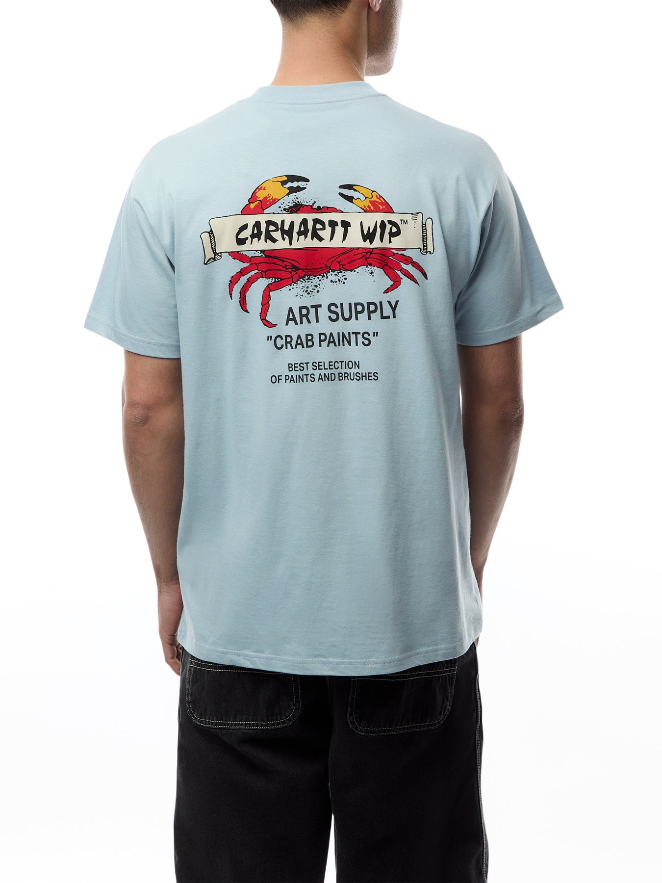 Crab Paint Short Sleeve T-Shirt