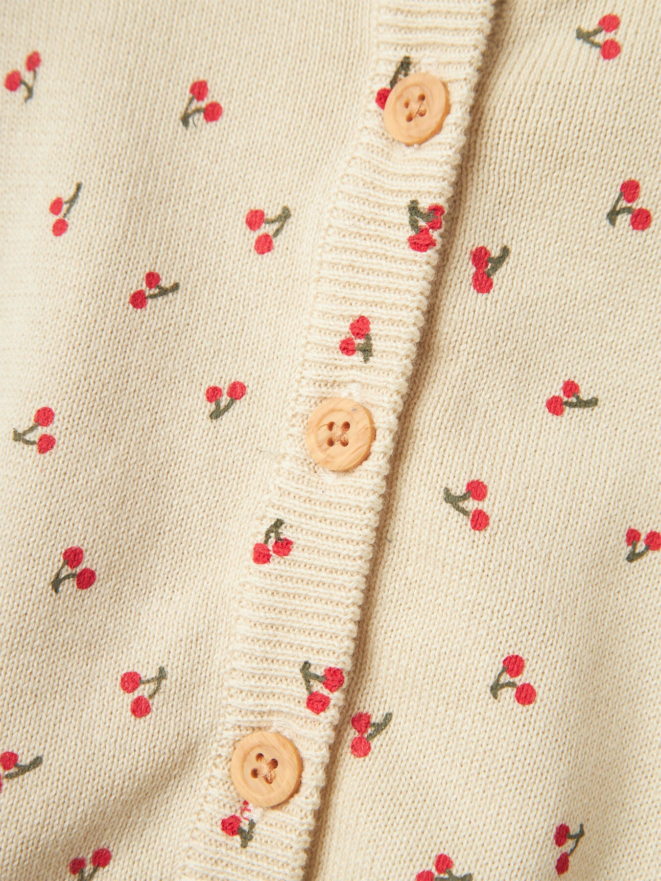 Organic Cotton Knitted Cardigan