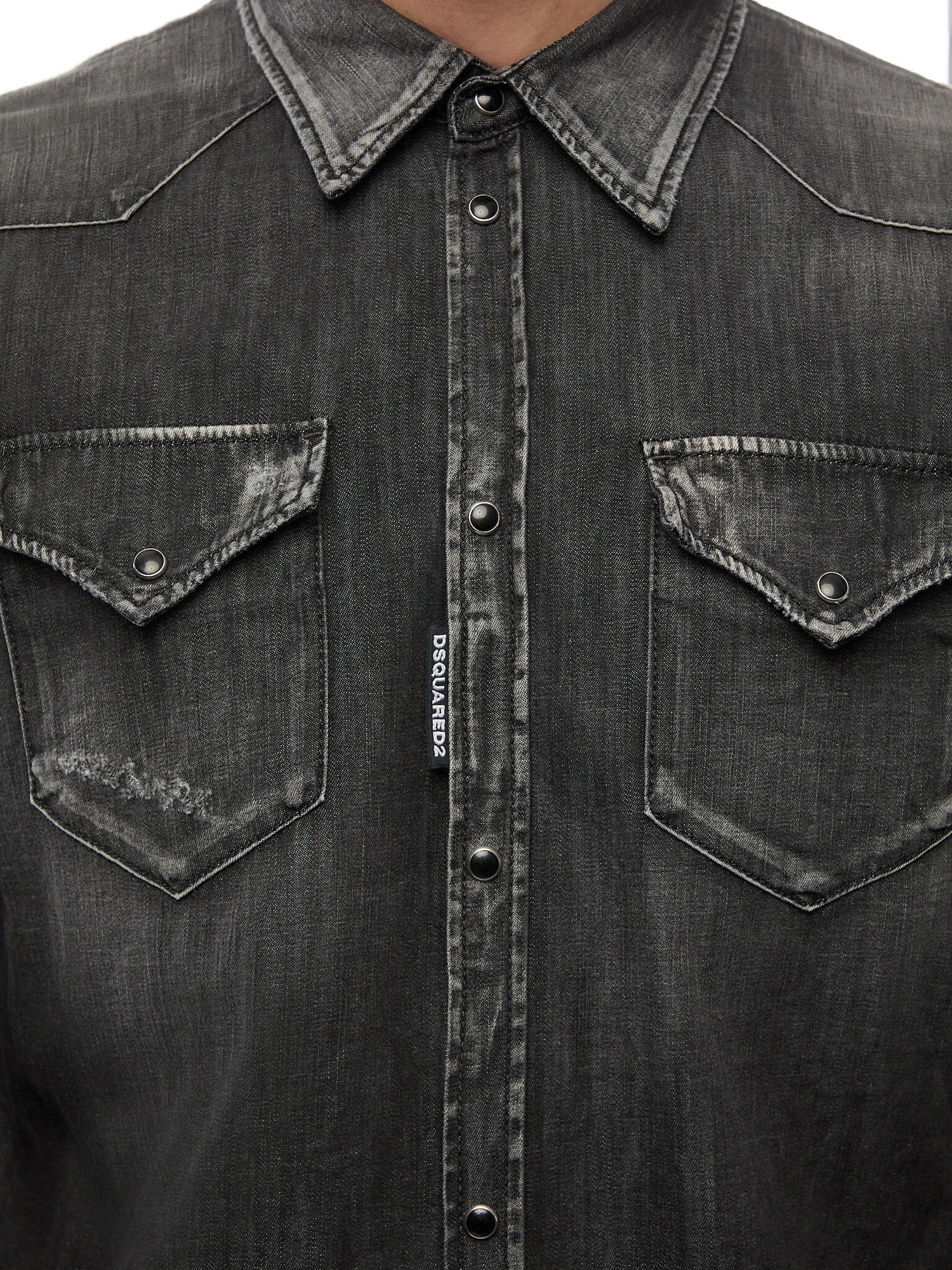 Classic Western Denim Shirt