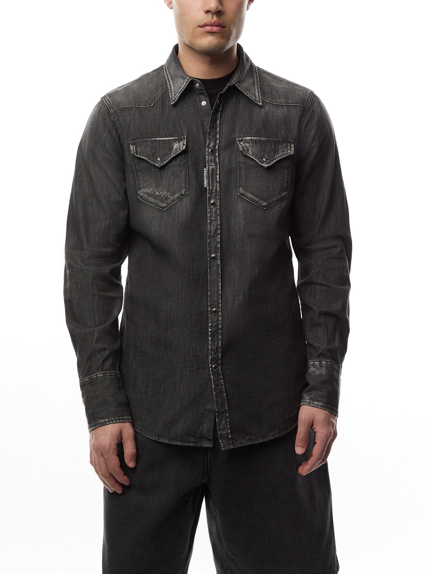 Classic Western Denim Shirt