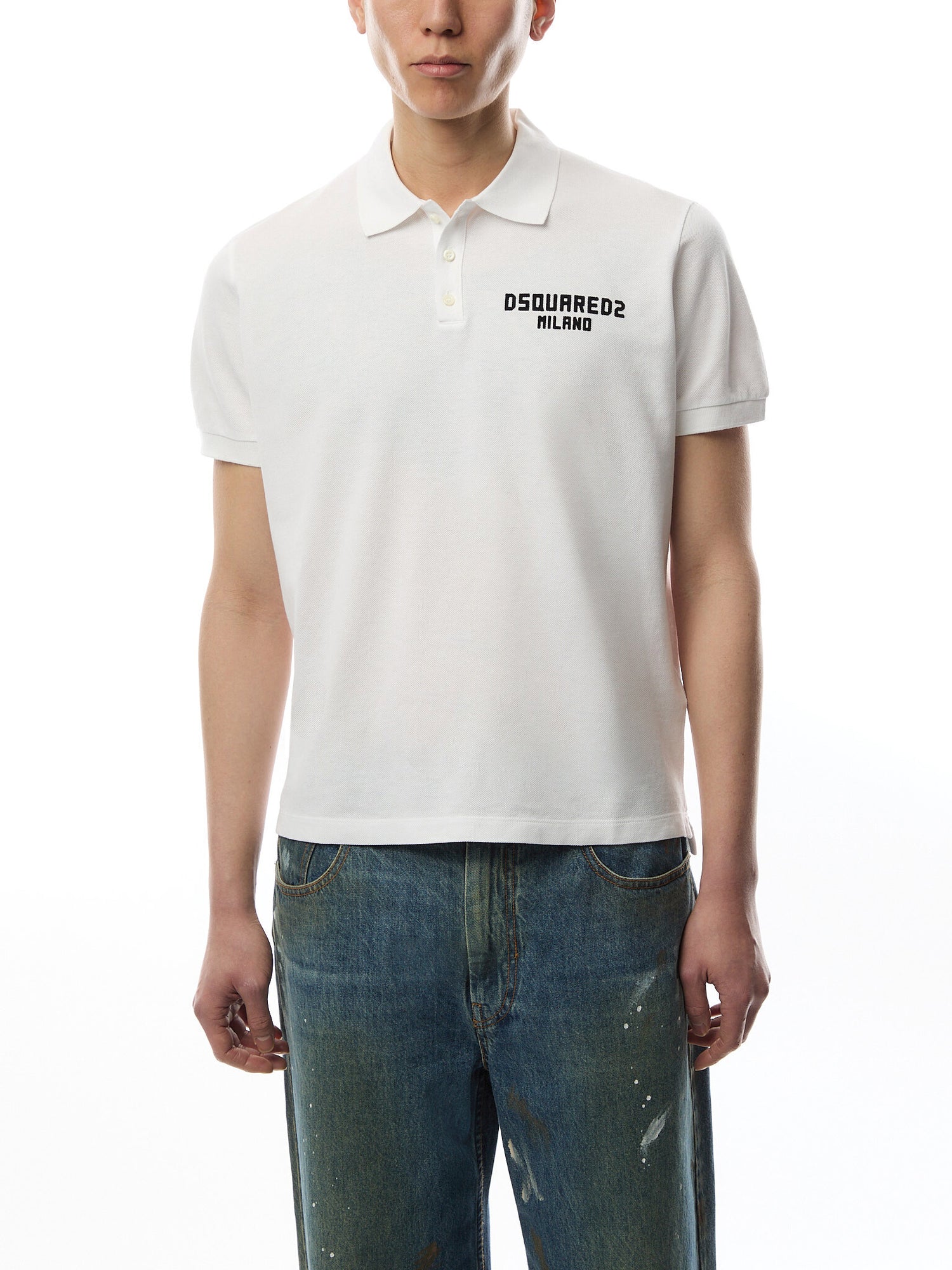 Dyed Tennis Fit Dsquared2 Milano Polo
