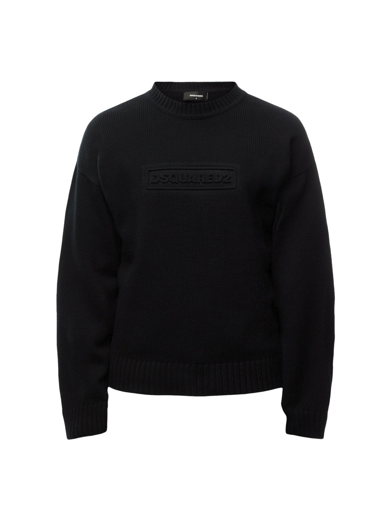 Crewneck Debossed Pullover