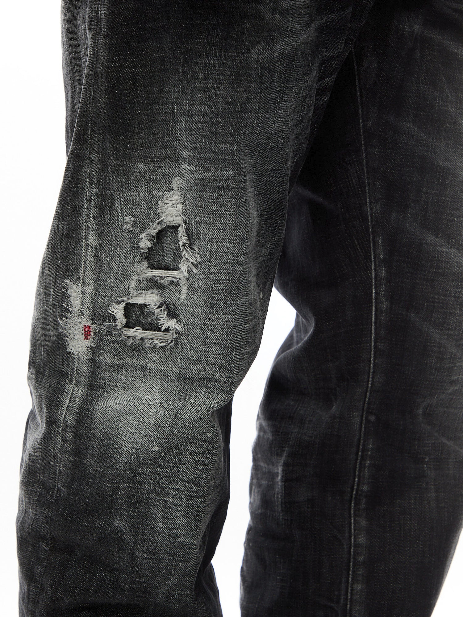 642 Heavy Grey Worn Jean