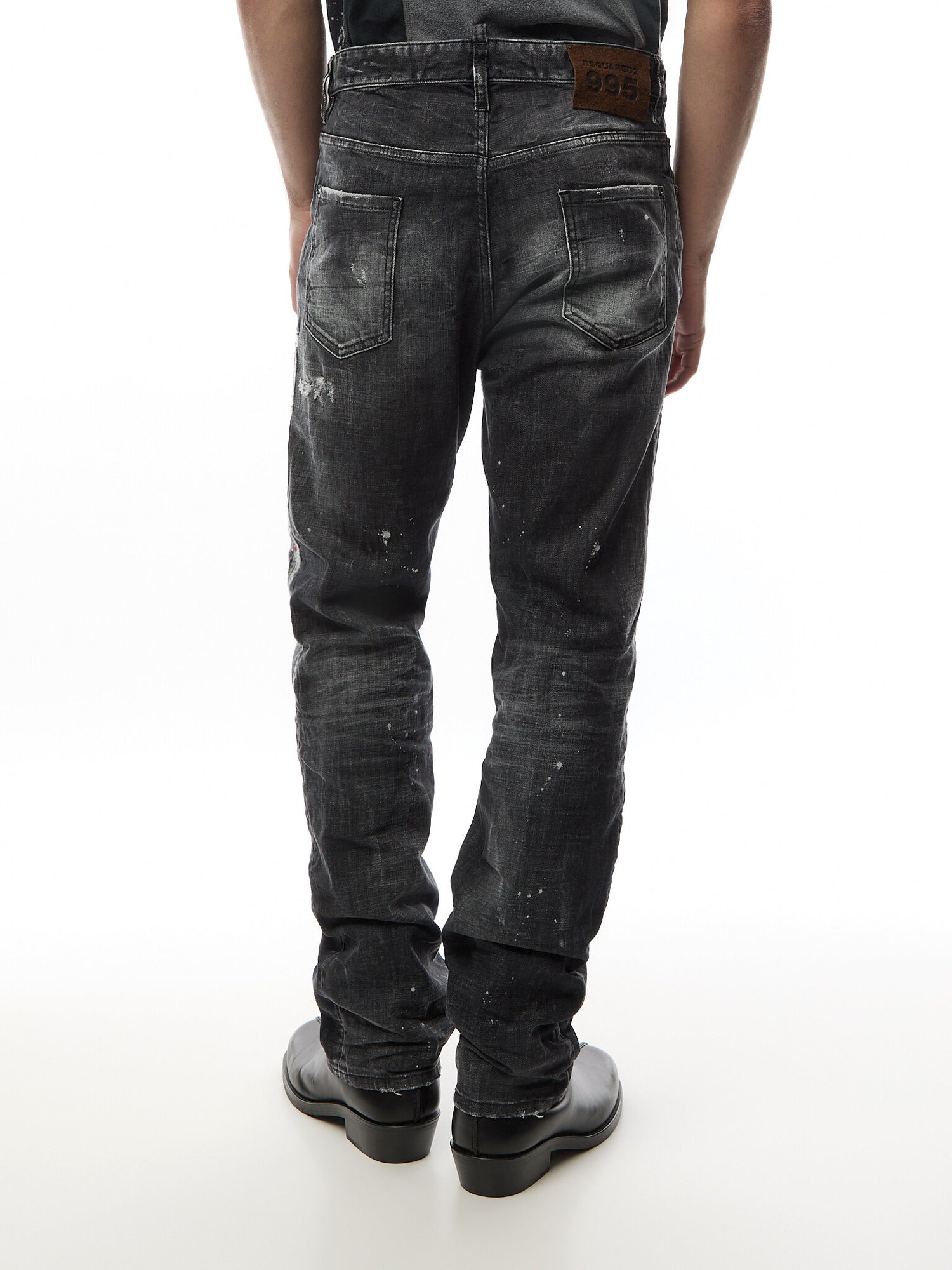 642 Heavy Grey Worn Jean