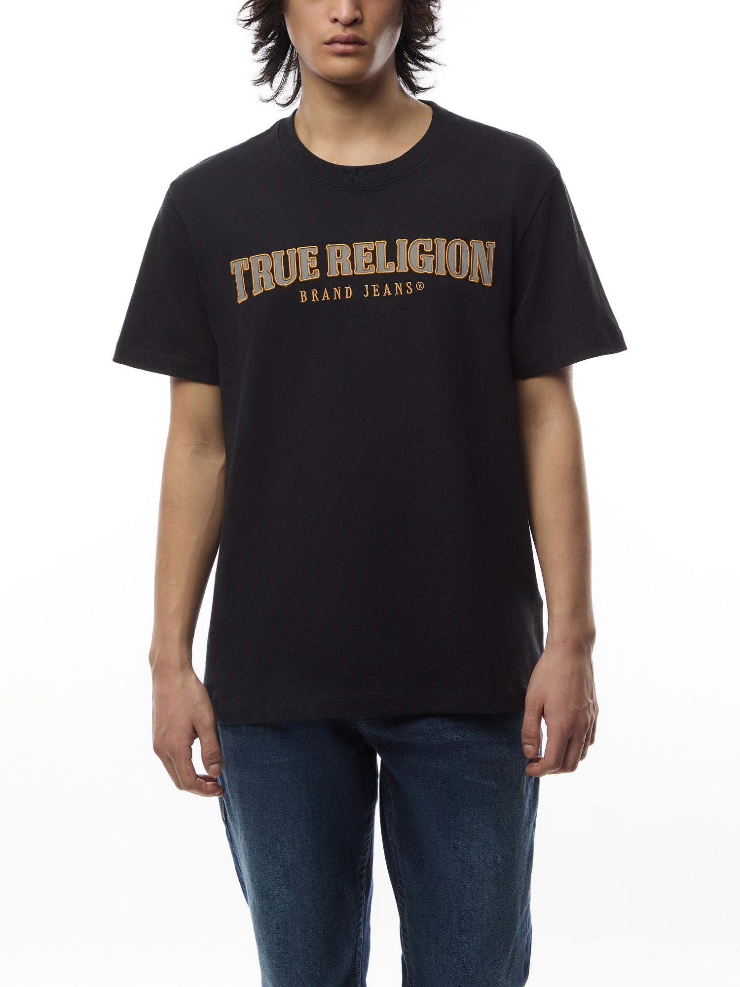 Embroidered Reflective Arch T Shirt