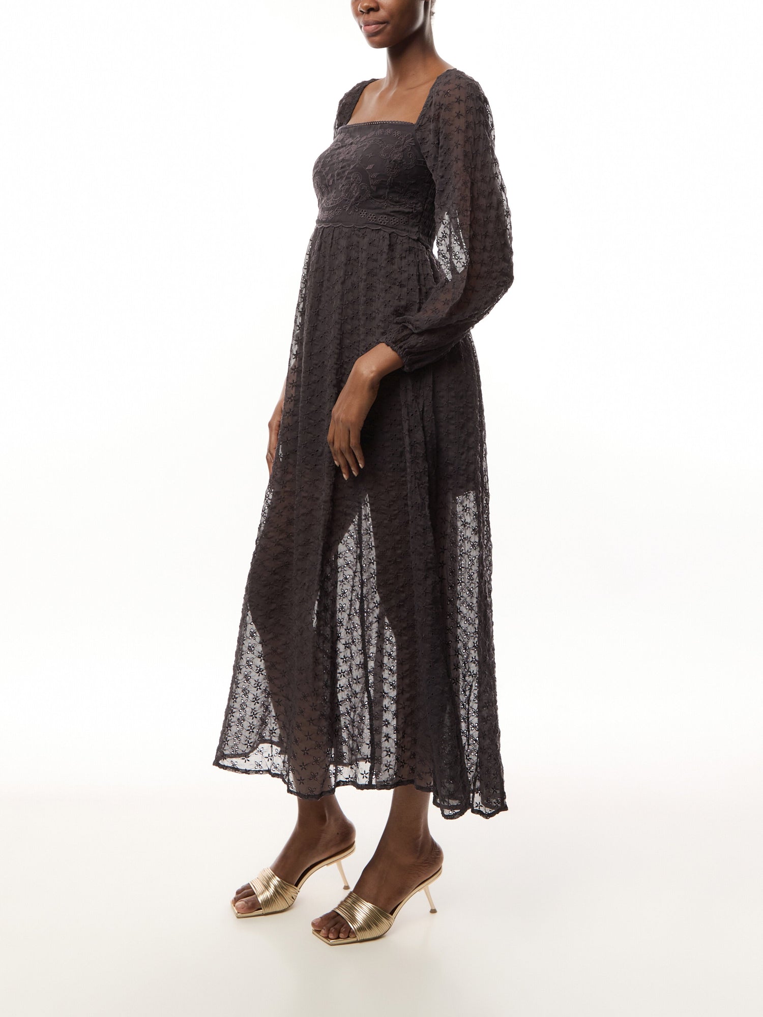 Malina Printed Maxi Dress