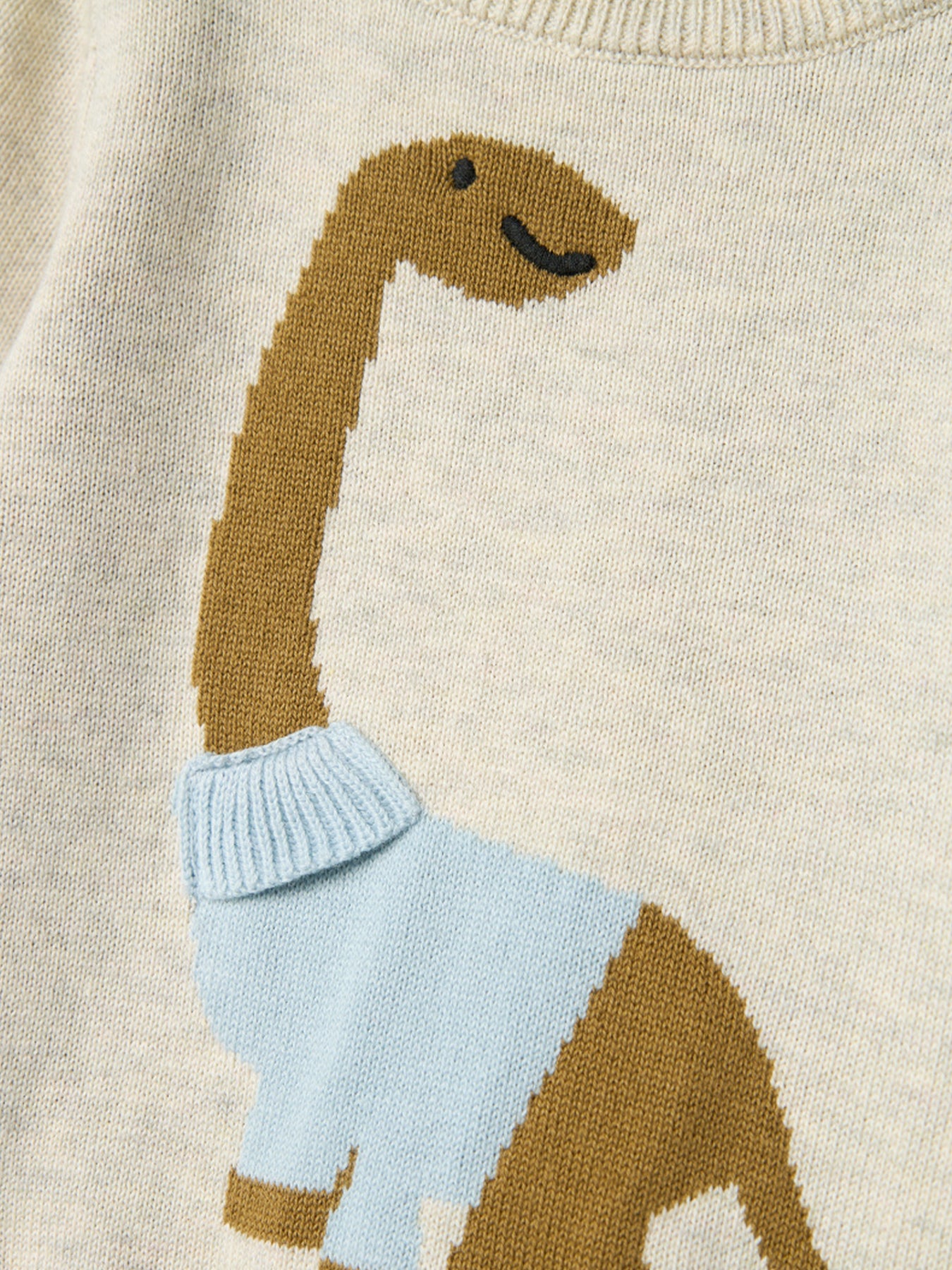 Long Sleeve Knit Sweatshirt
