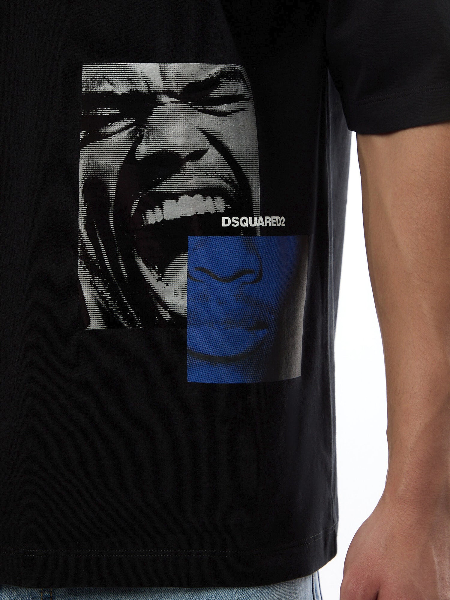 Wash Loose Fit D2 Milano Long Sleeve T-Shirt