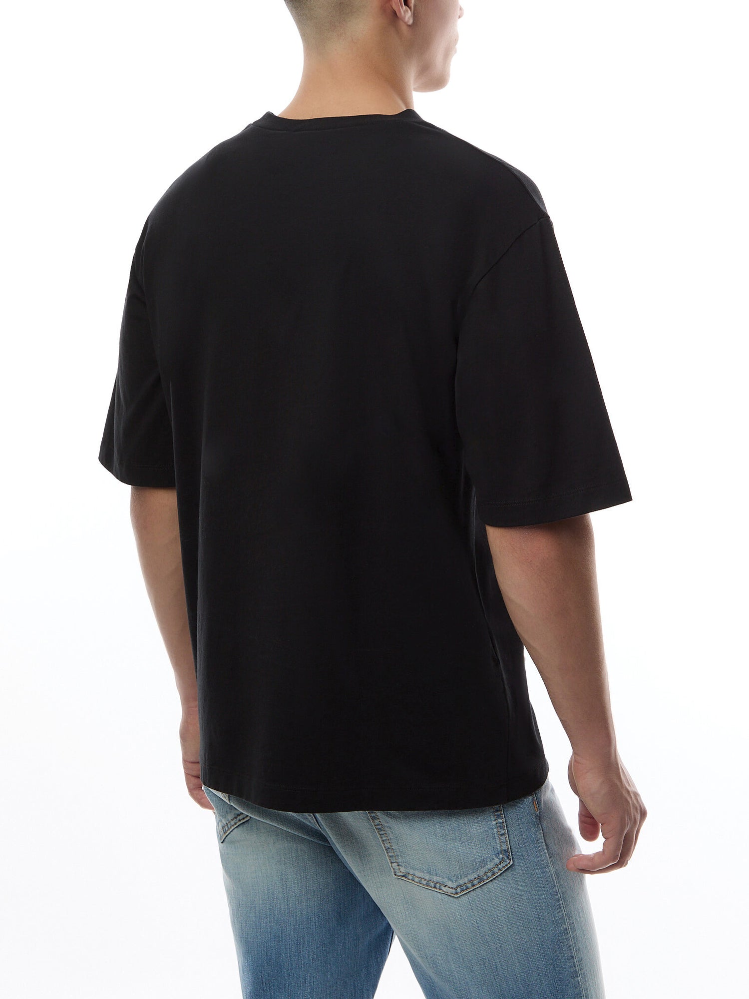 Wash Loose Fit D2 Milano Long Sleeve T-Shirt