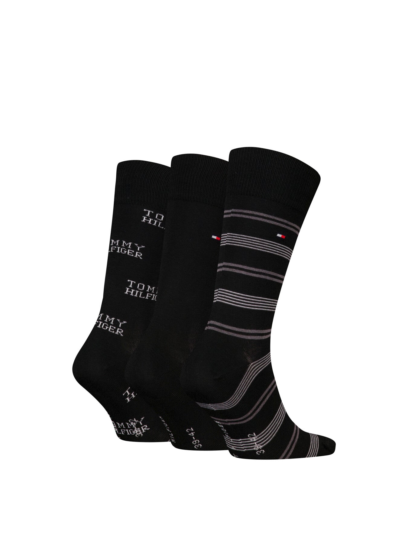 Three Pack Stripe Socks