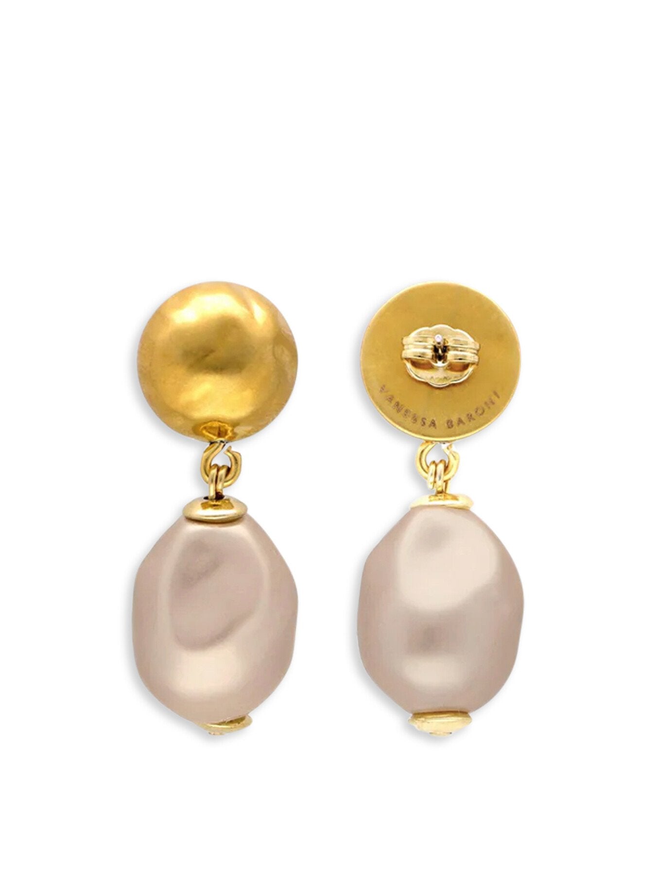 Organic Pearl Earrings