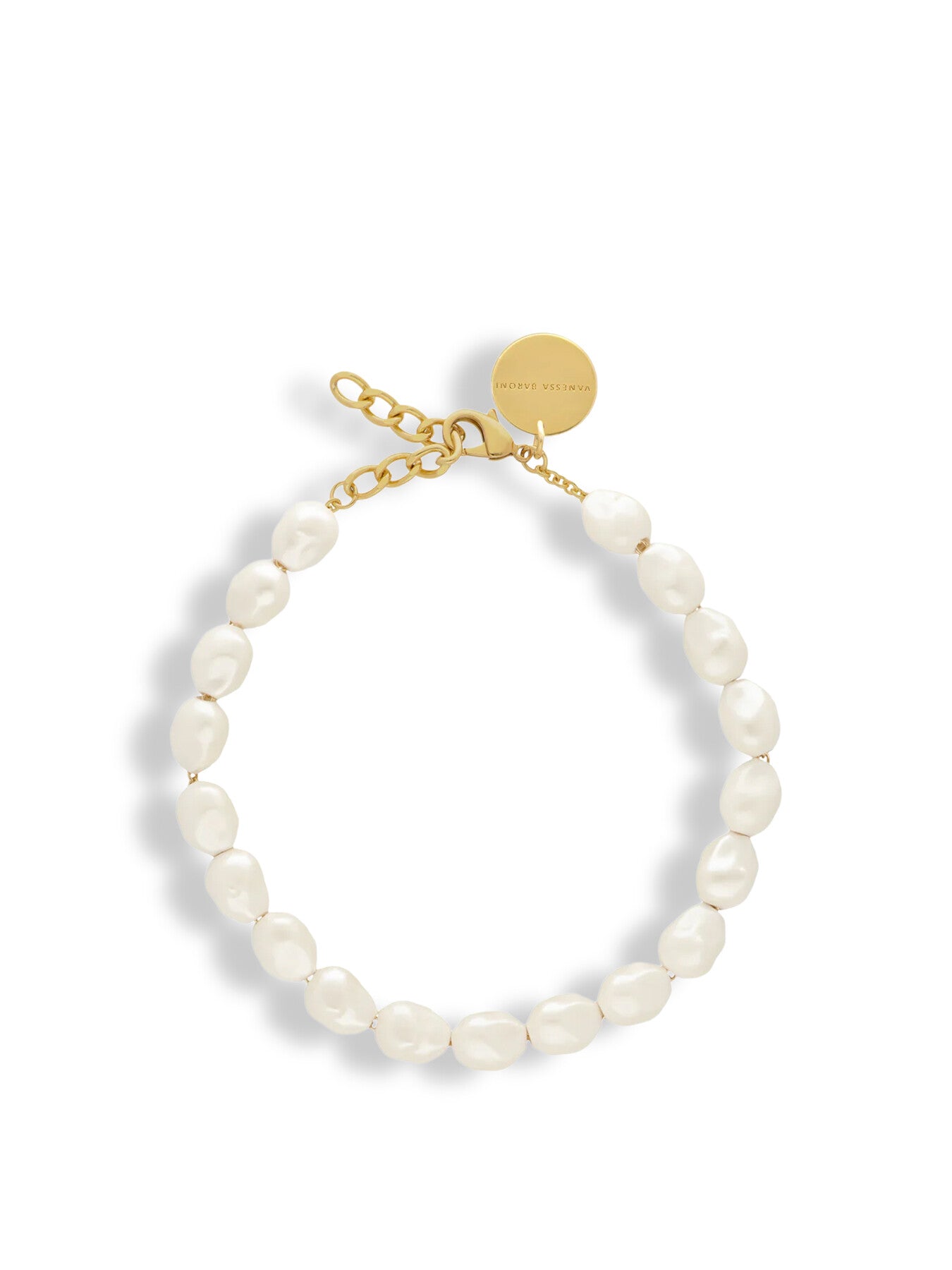 Organic Pearl Short Necklace
