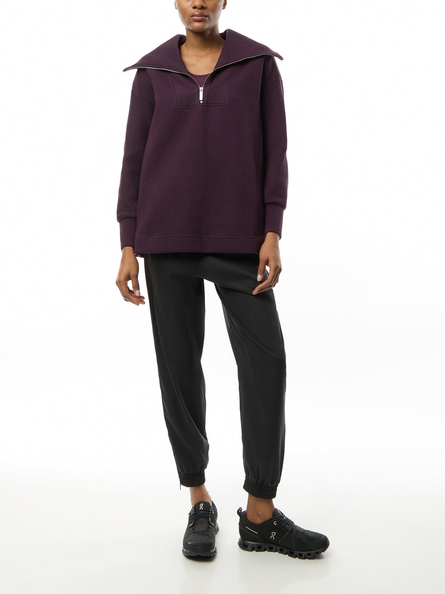 Radiant Half Zip Sweatshirt
