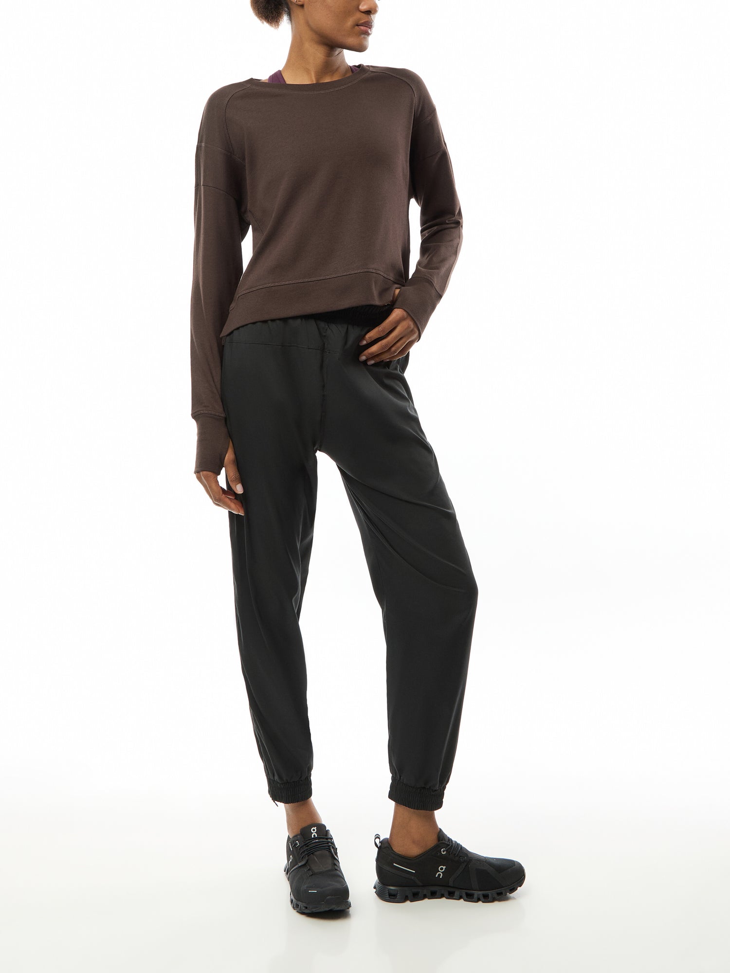 After Class Crop Sweatshirt
