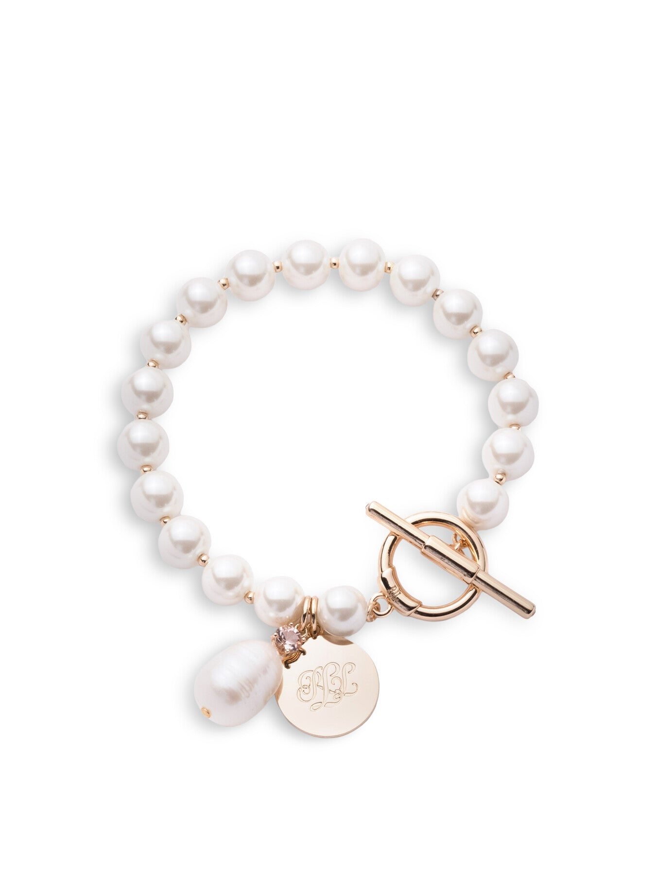 Pearl Charm Flex Bracelet