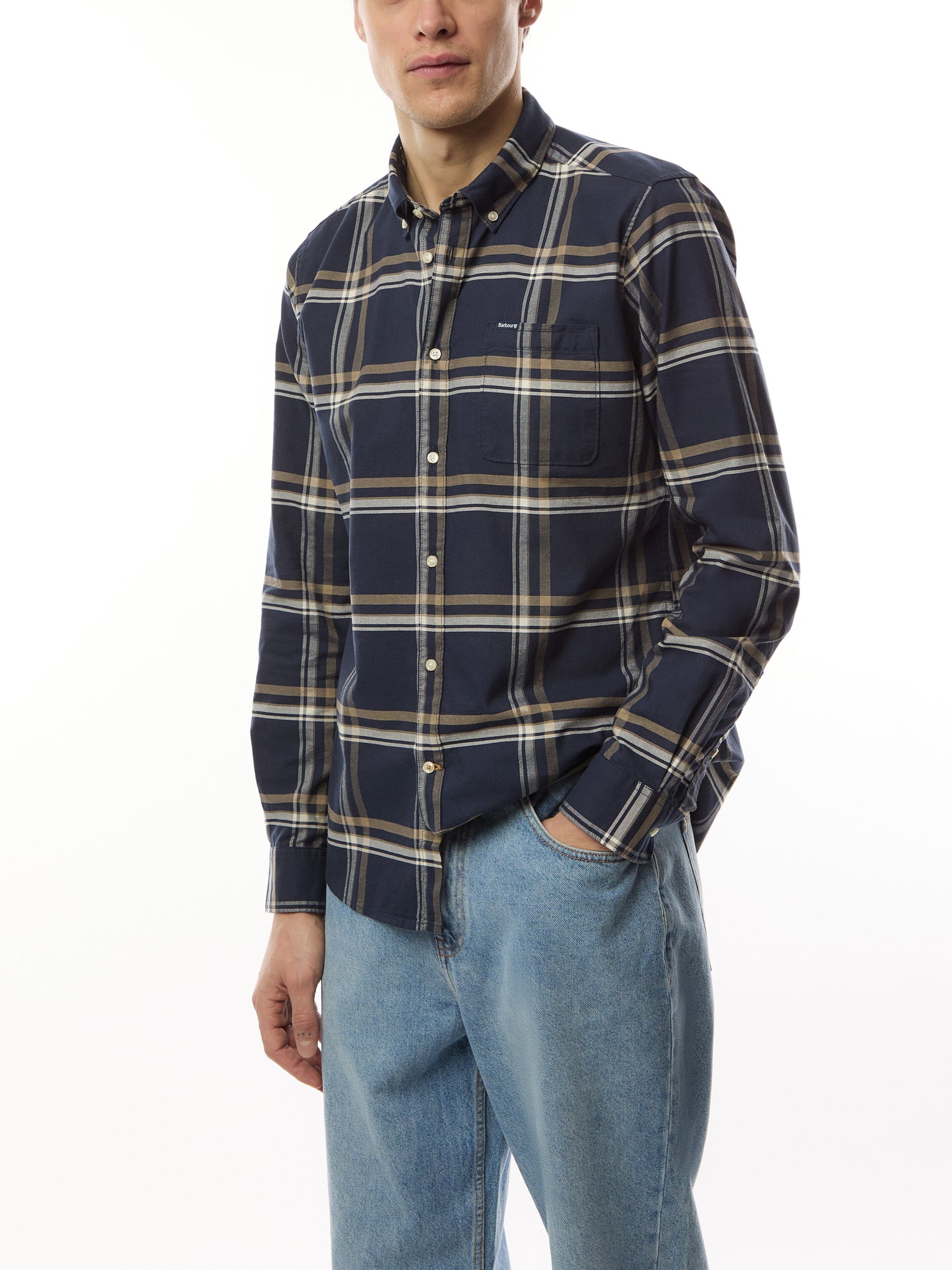 Nethertown Tailored Fit Checked Shirt
