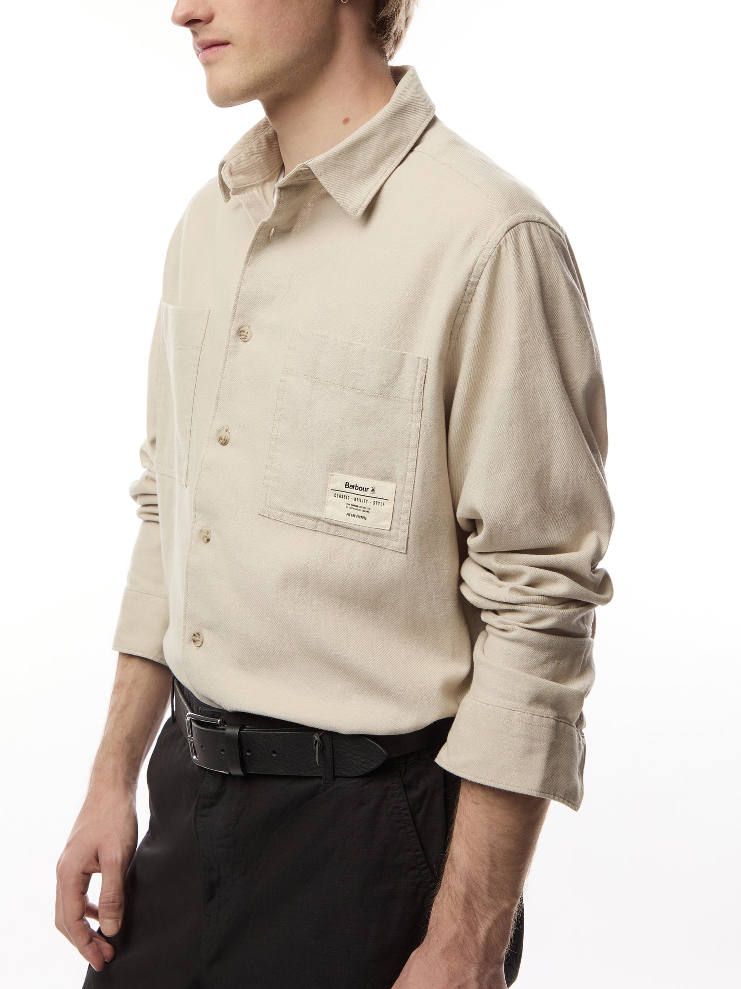 Angelo Relaxed Fit Twill Shirt