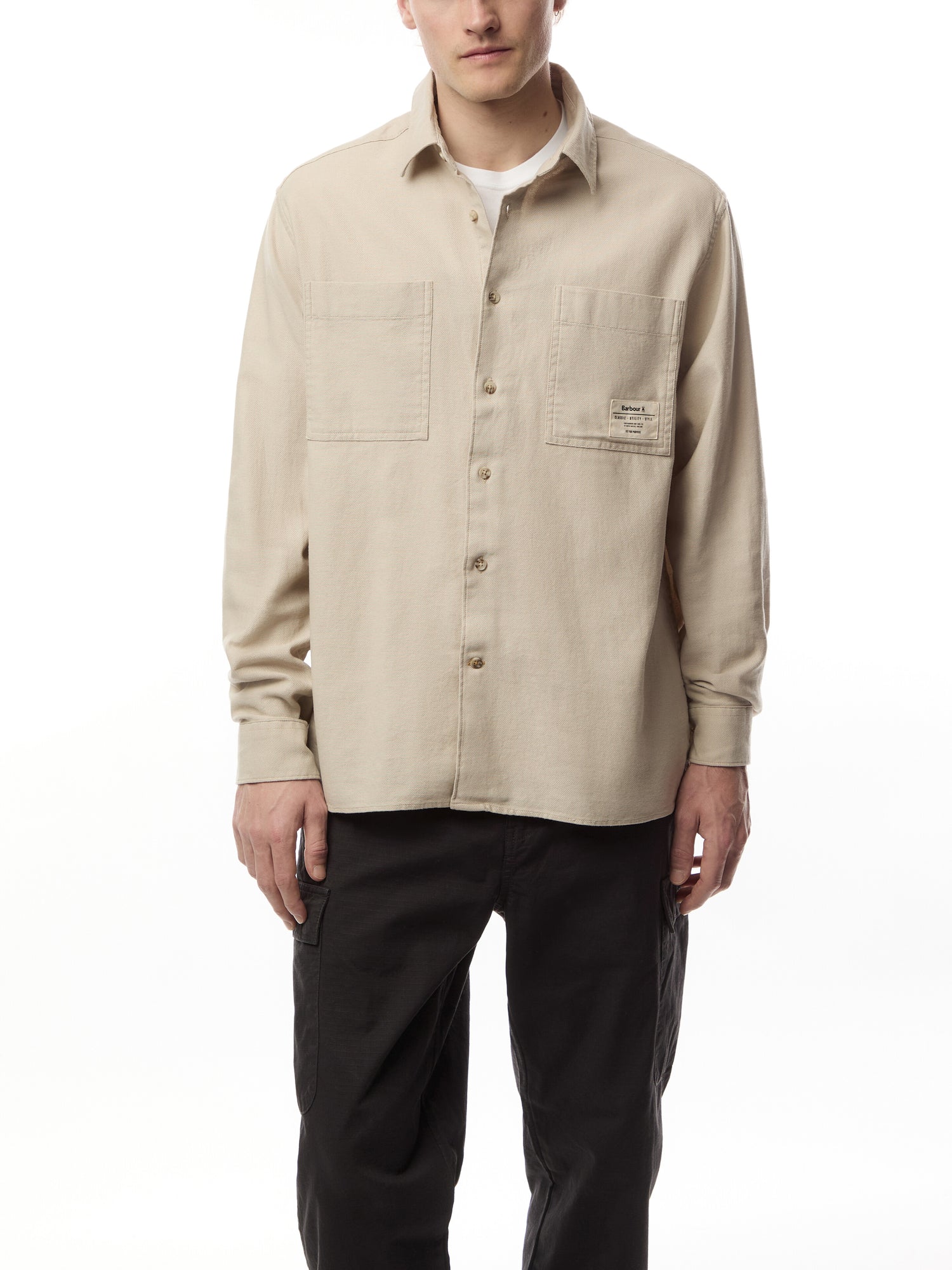 Angelo Relaxed Fit Twill Shirt